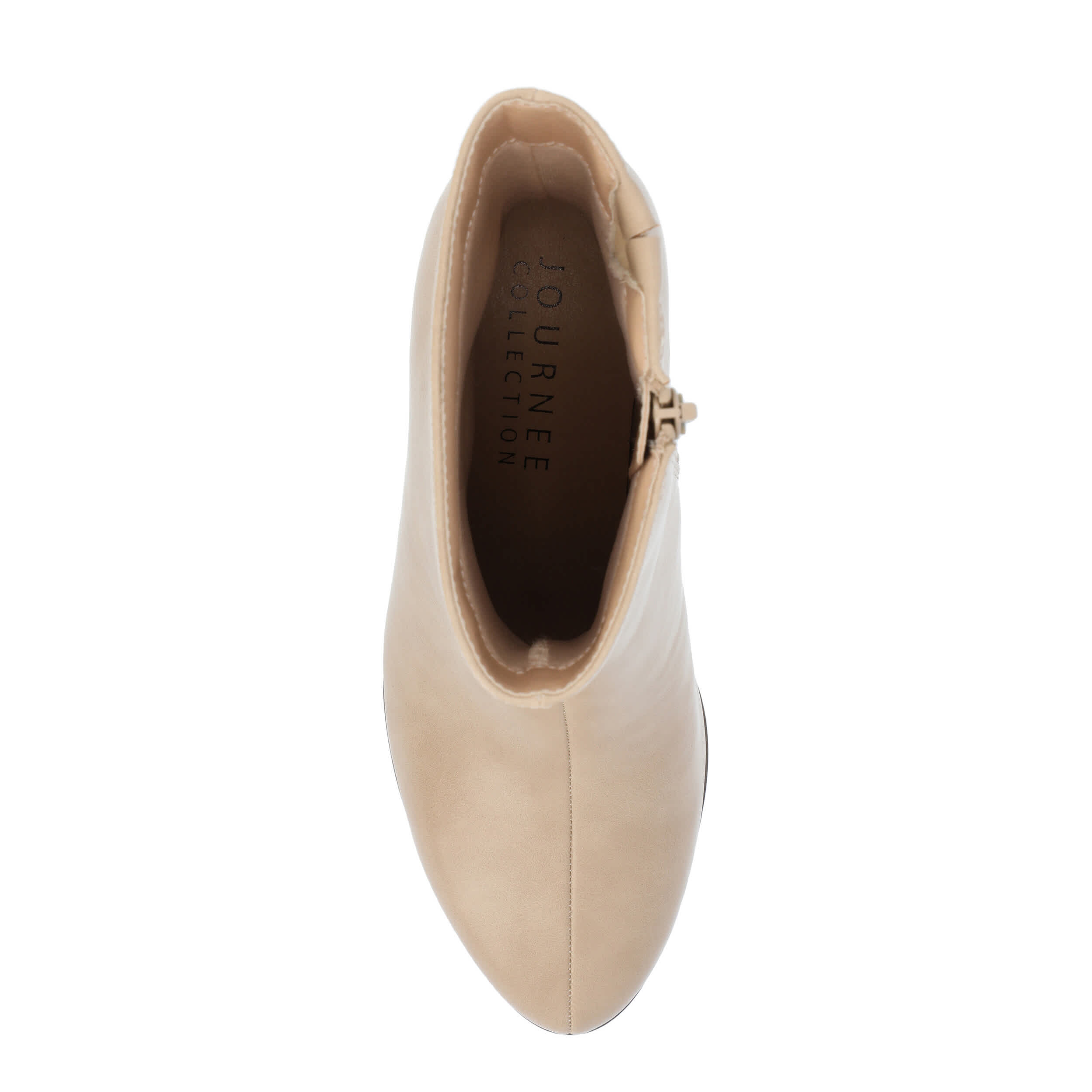 JOURNEE COLLECTION-WOMENS ROMER BOOTIE-TAN & 