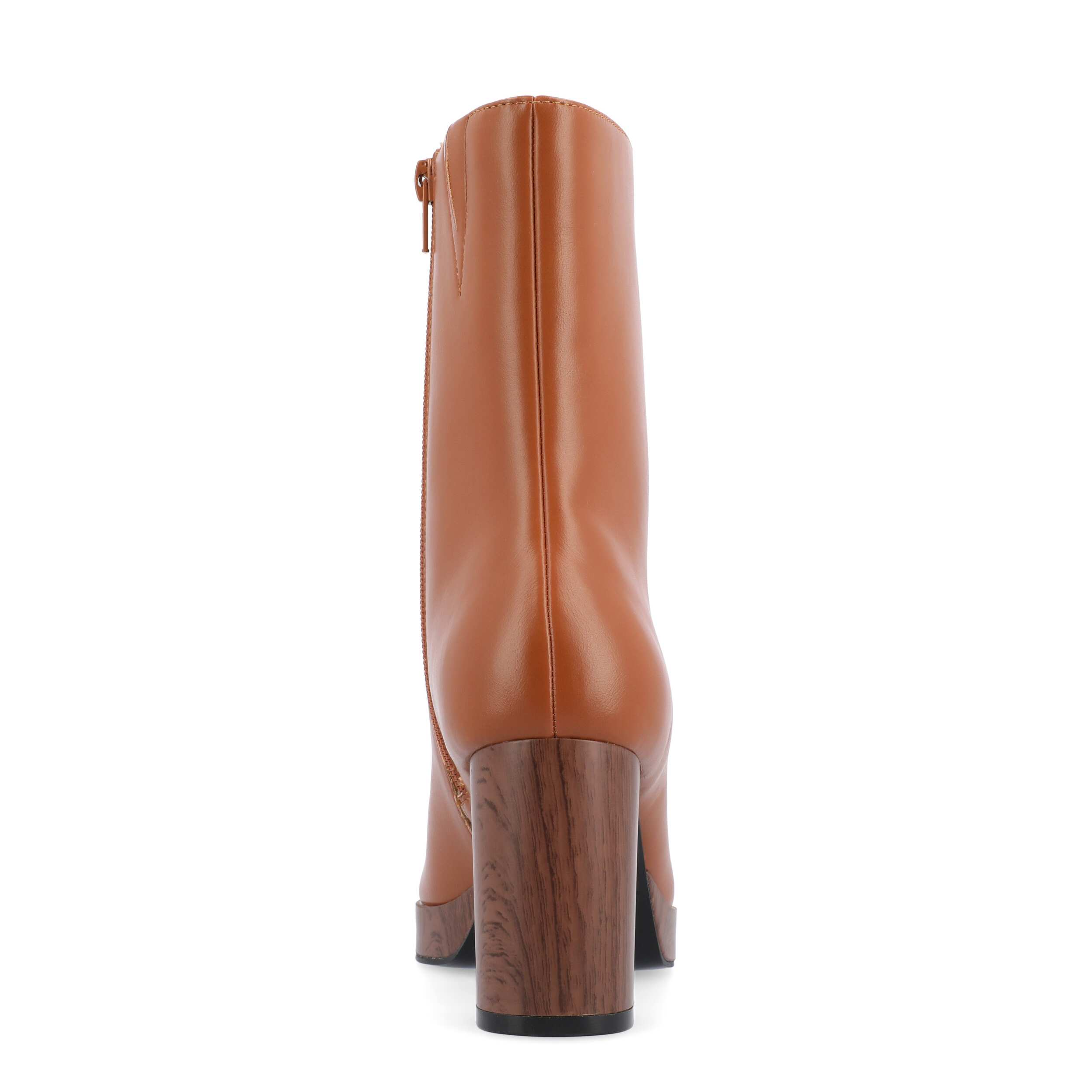 JOURNEE COLLECTION-WOMENS ROMER BOOTIE-COGNAC & 
