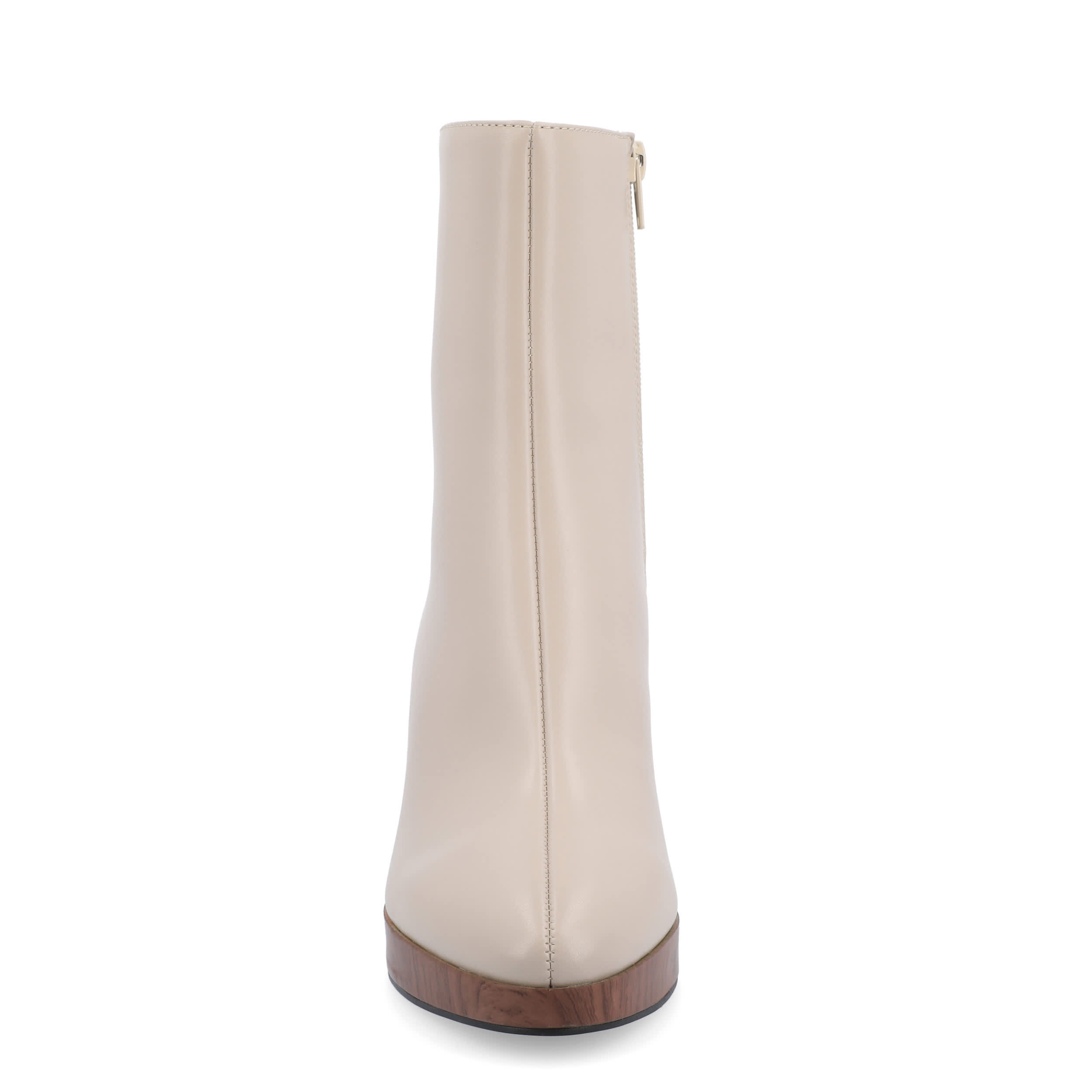 JOURNEE COLLECTION-WOMENS ROMER BOOTIE-TAUPE & 