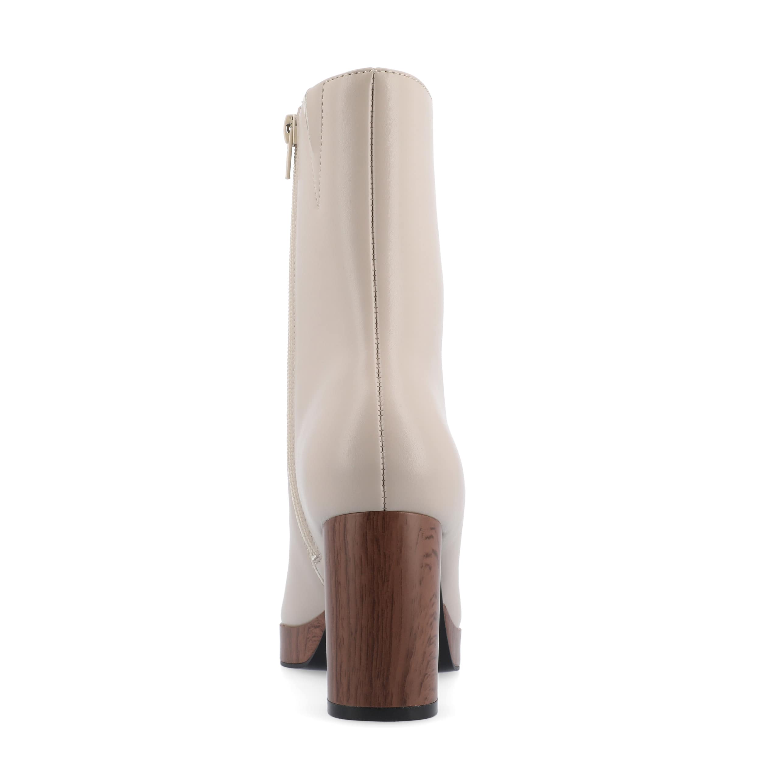 JOURNEE COLLECTION-WOMENS ROMER BOOTIE-TAUPE & 