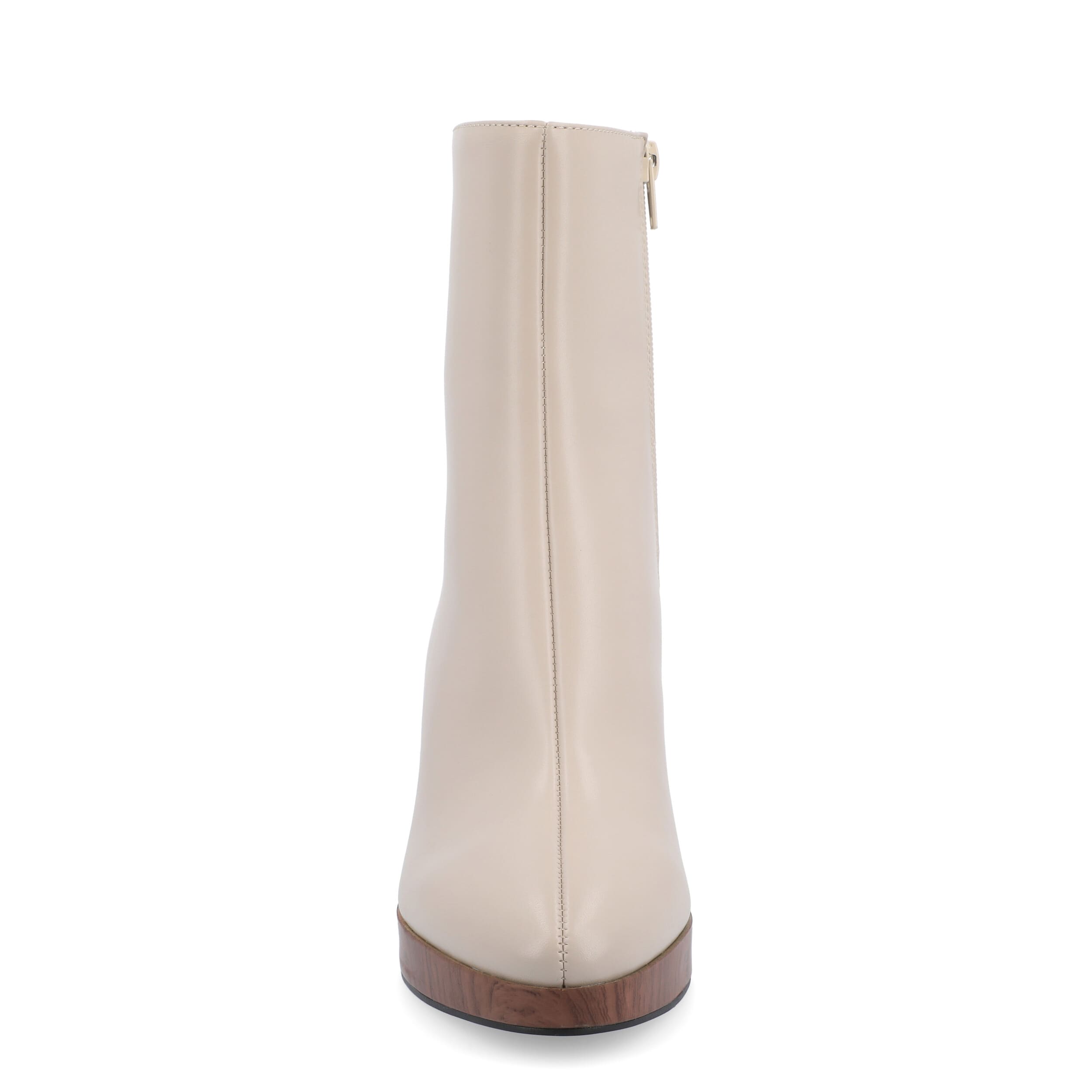 JOURNEE COLLECTION-WOMENS ROMER WIDE BOOTIE-TAUPE & 