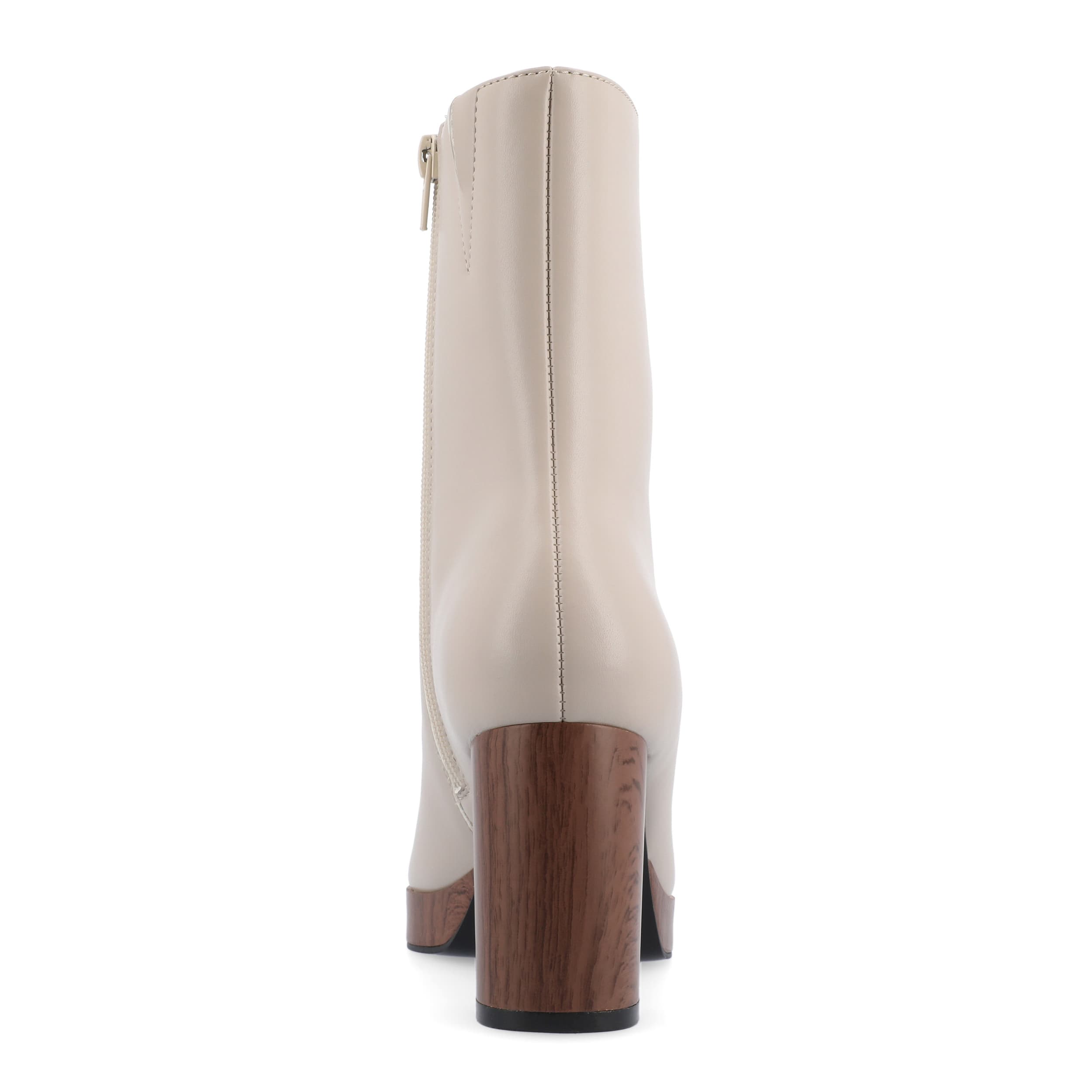 JOURNEE COLLECTION-WOMENS ROMER WIDE BOOTIE-TAUPE & 