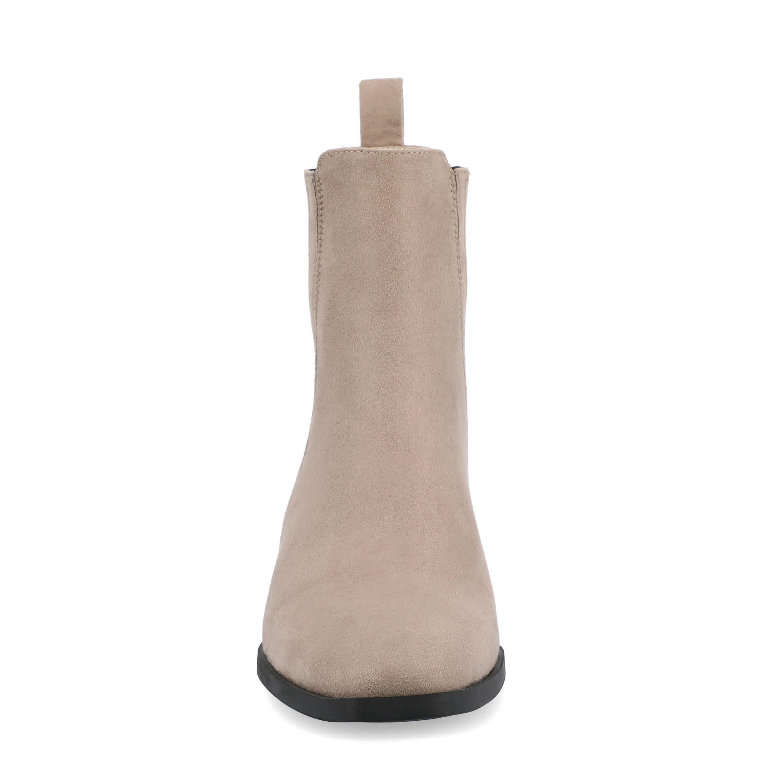JOURNEE COLLECTION-WOMENS WRENLEY BOOTIE-TAUPE & 