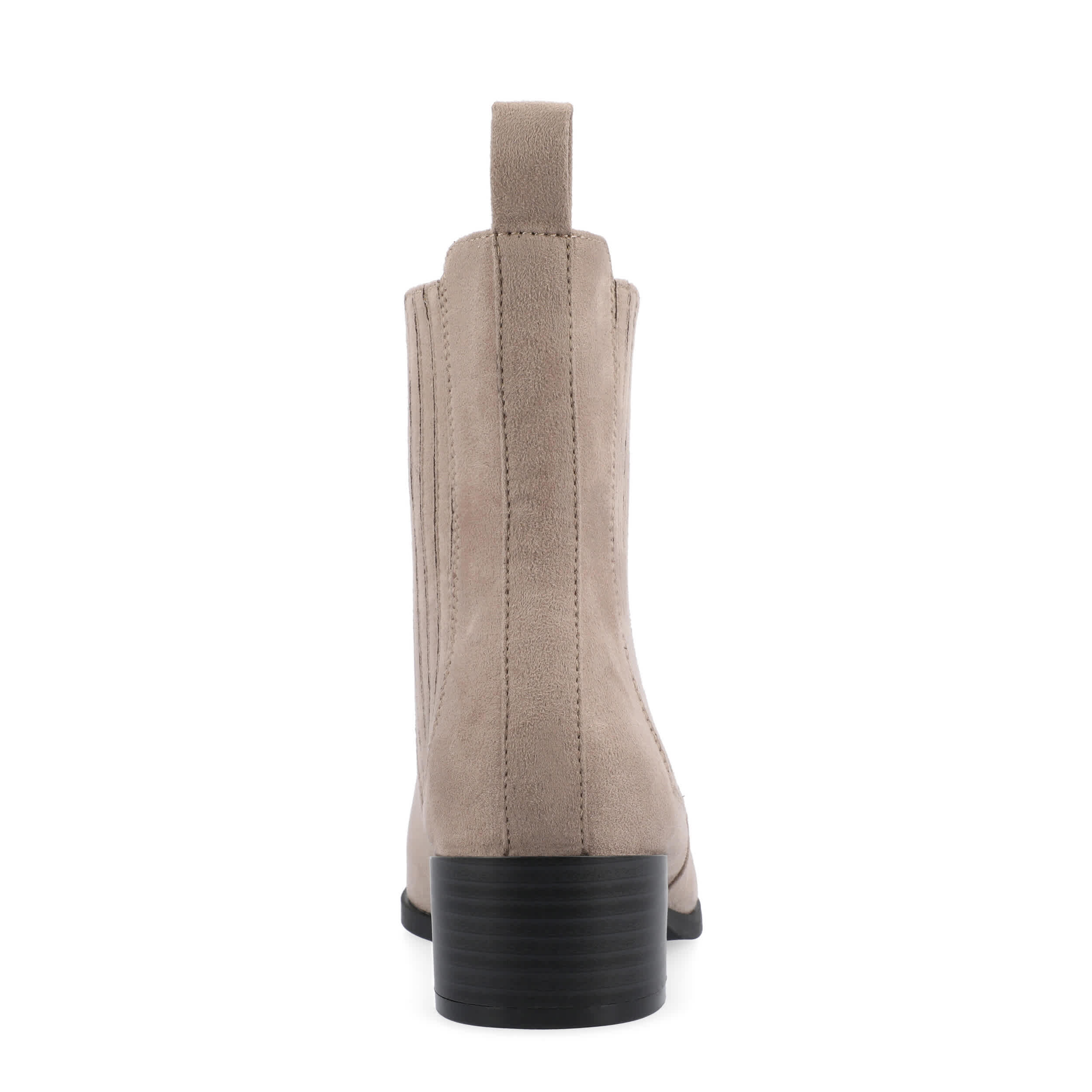 JOURNEE COLLECTION-WOMENS WRENLEY BOOTIE-TAUPE & 