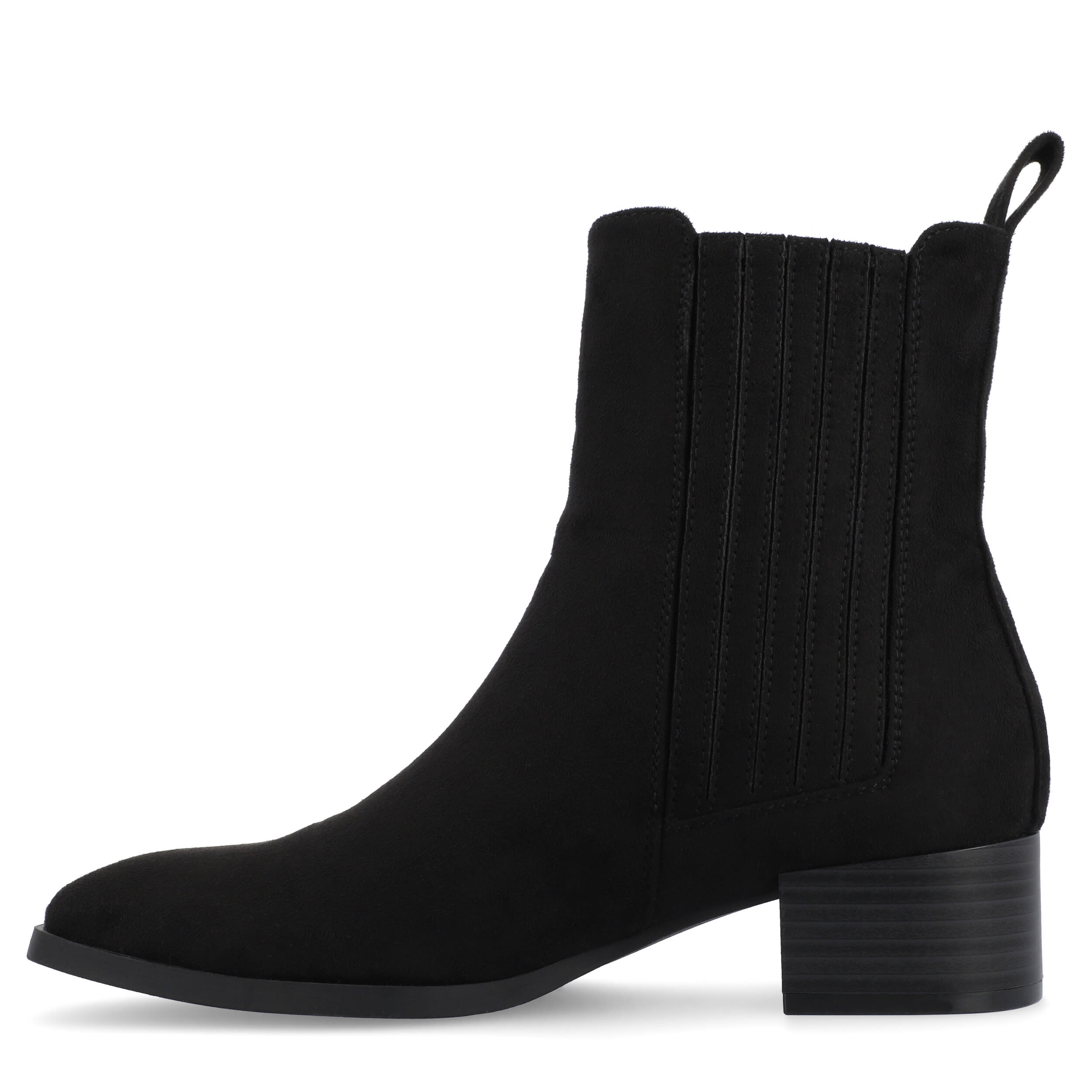 JOURNEE COLLECTION-WOMENS WRENLEY BOOTIE-BLACK & 