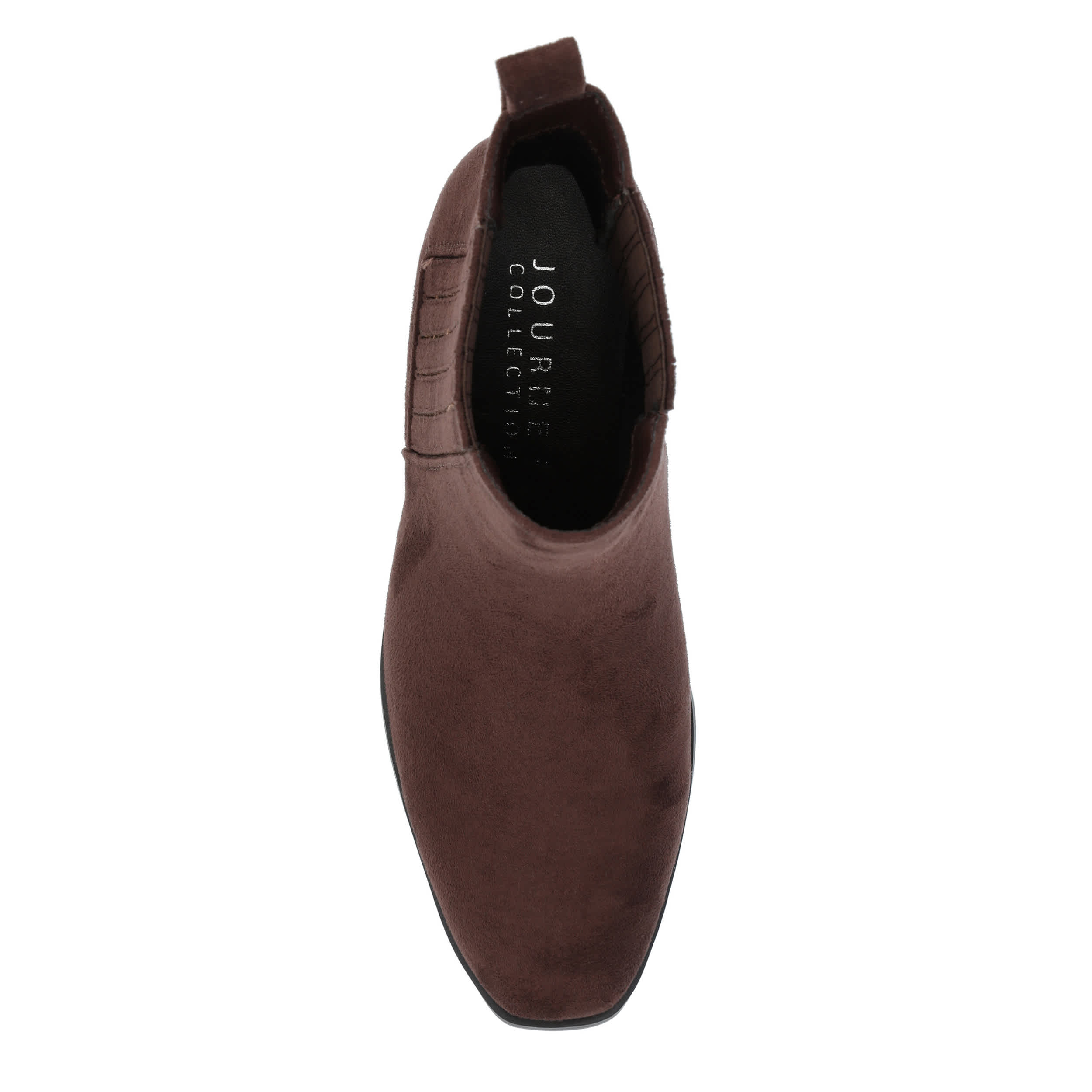 JOURNEE COLLECTION-WOMENS WRENLEY BOOTIE-BROWN & 