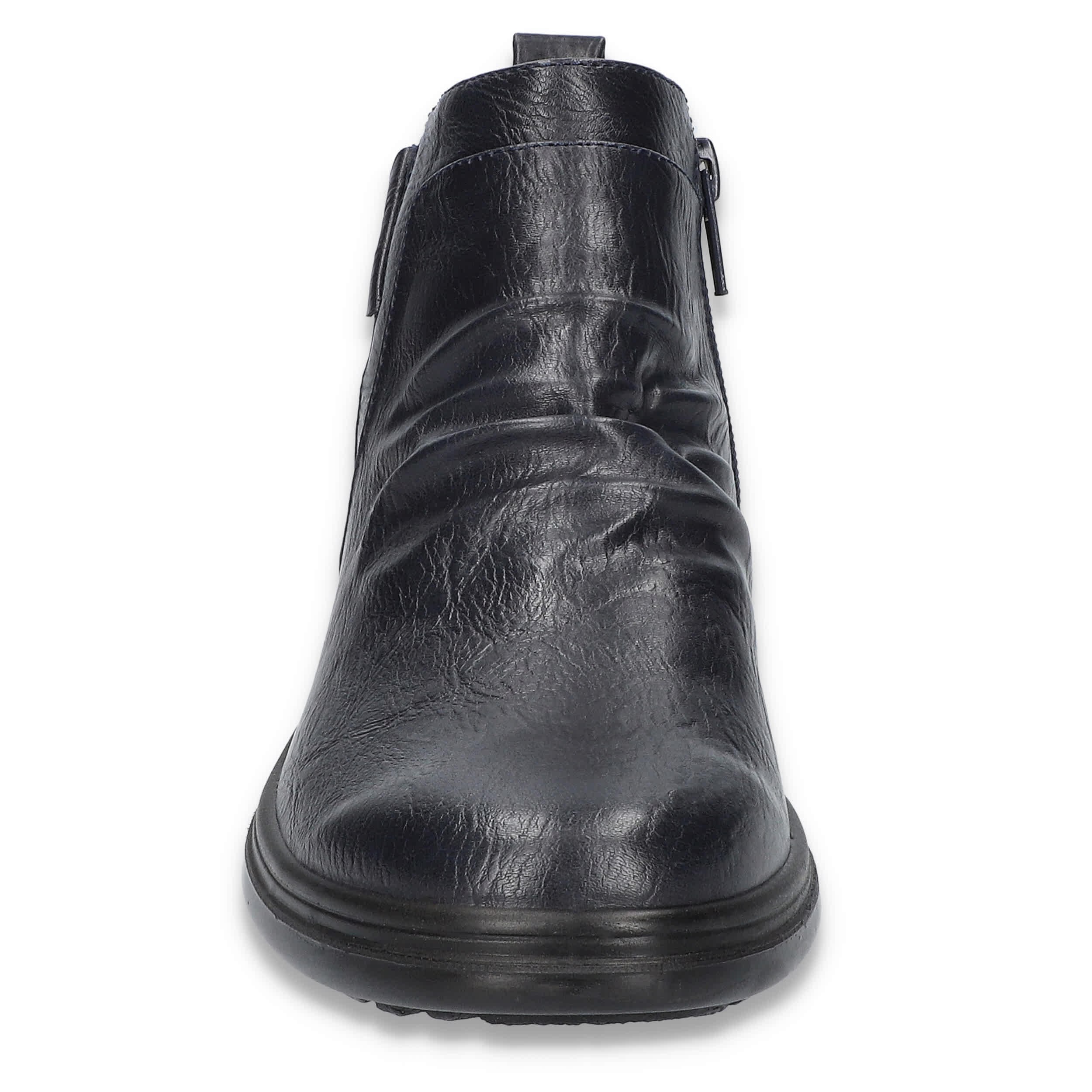 EASY STREET-WOMENS ARIADNE ANKLE BOOT-NAVY & 
