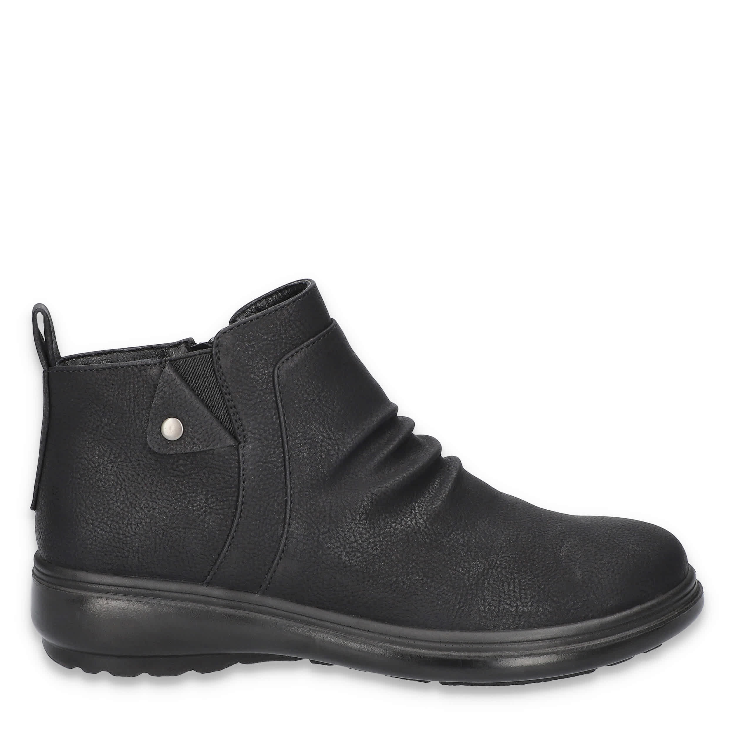 EASY STREET-WOMENS ARIADNE ANKLE BOOT-BLACK & 