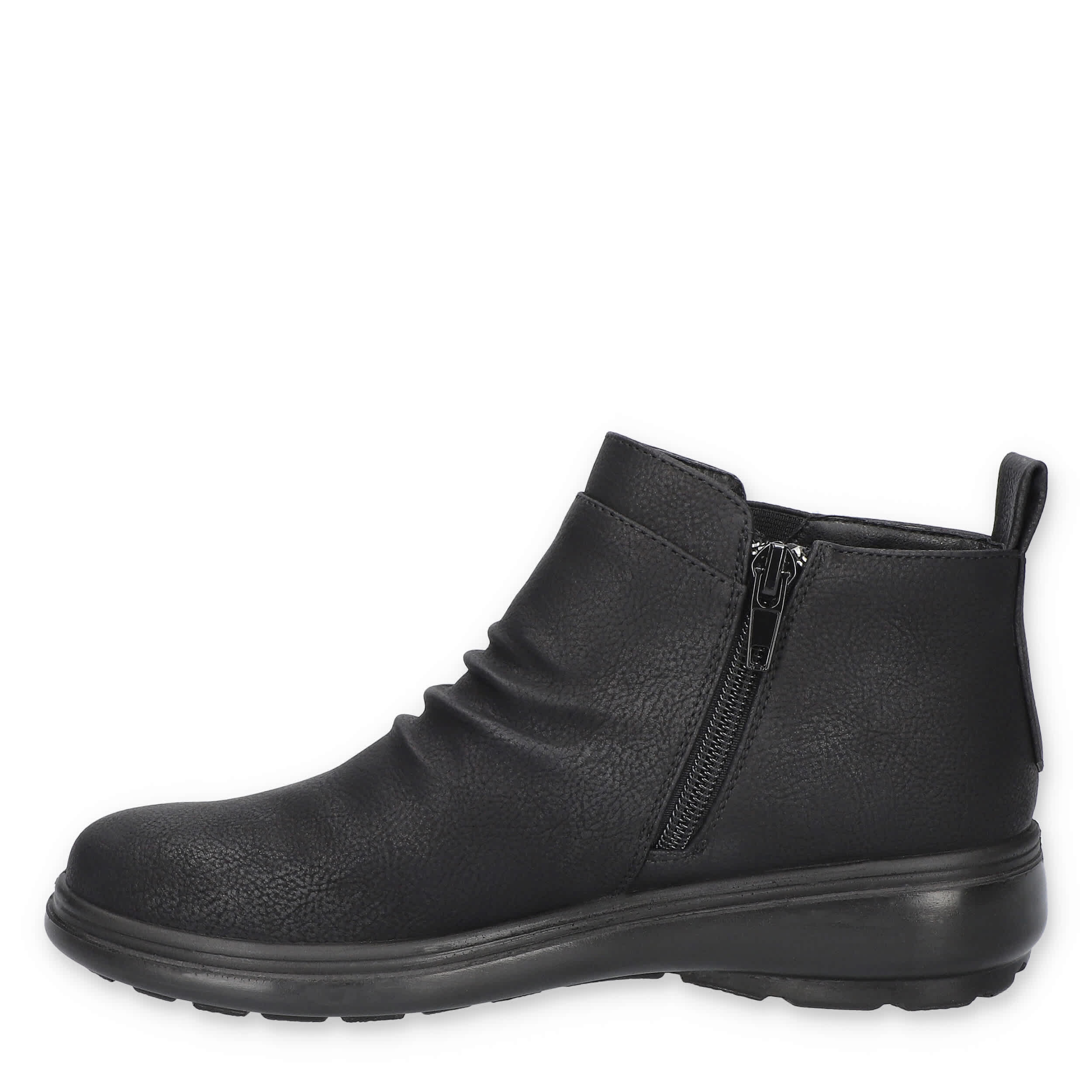 EASY STREET-WOMENS ARIADNE ANKLE BOOT-BLACK & 