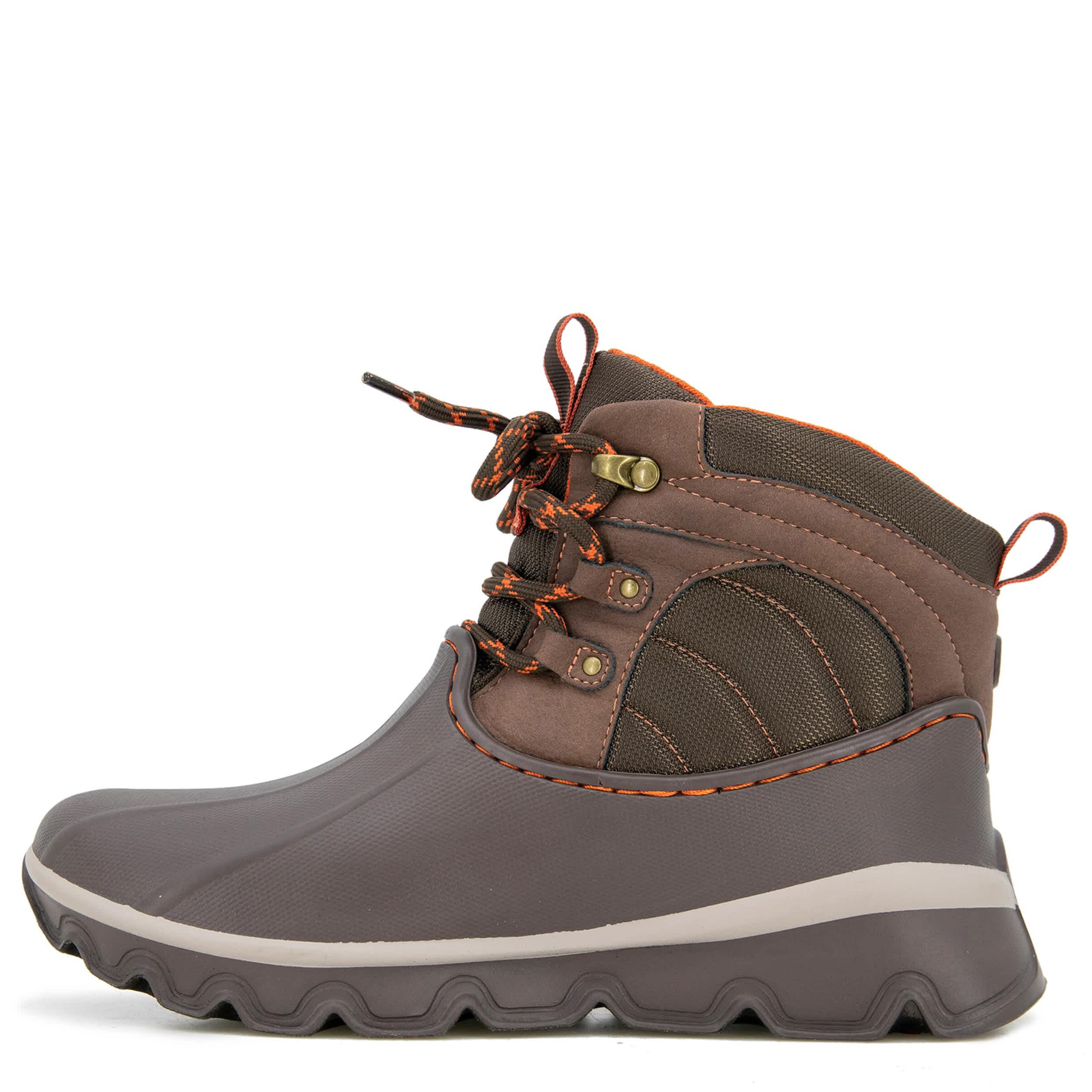 JAMBU-WOMENS HURRICANE WATERPROOF BOOT-DARK BROWN & 