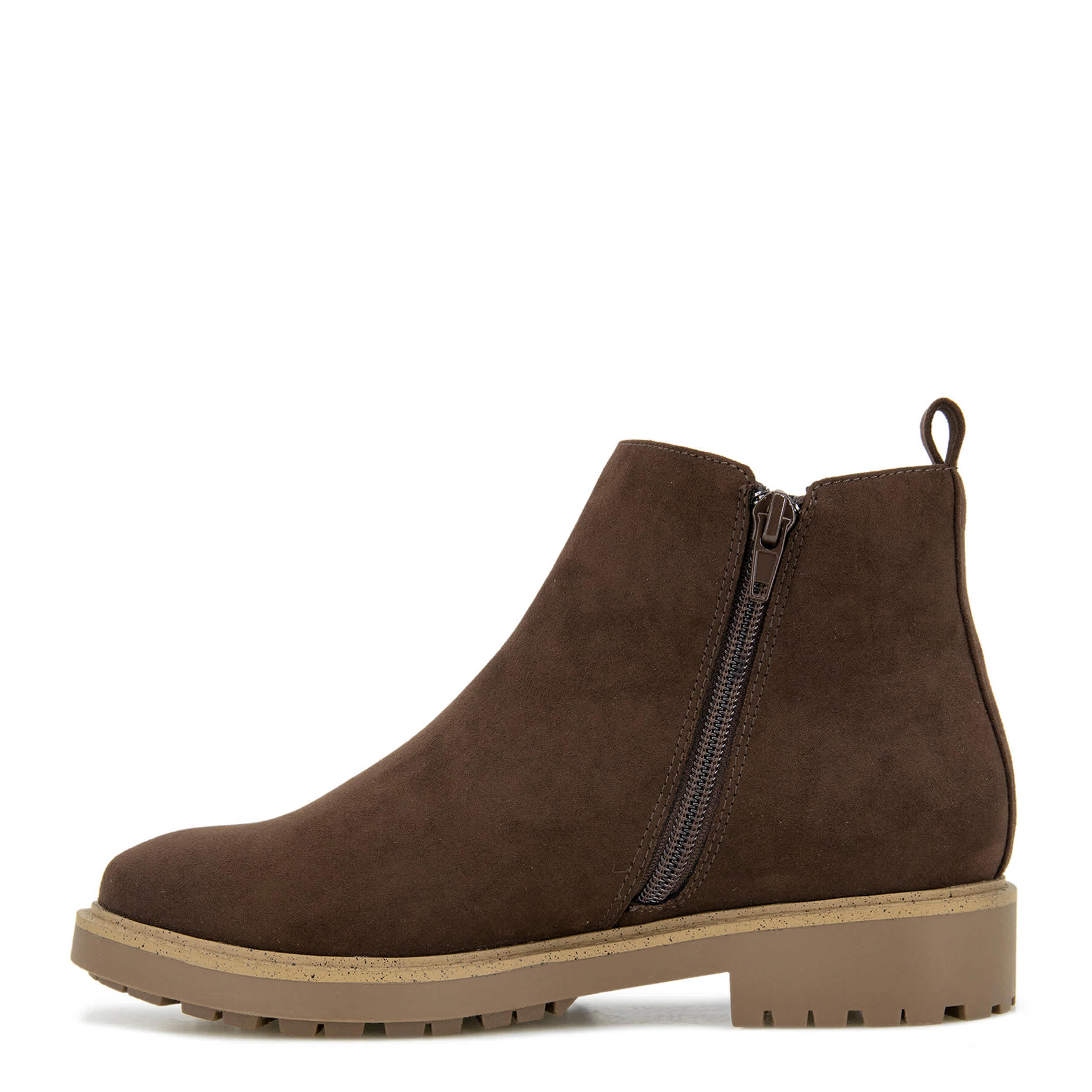 VIDA SHOES-WOMENS VIDA CASUAL SASSIE-DARK BROWN & 