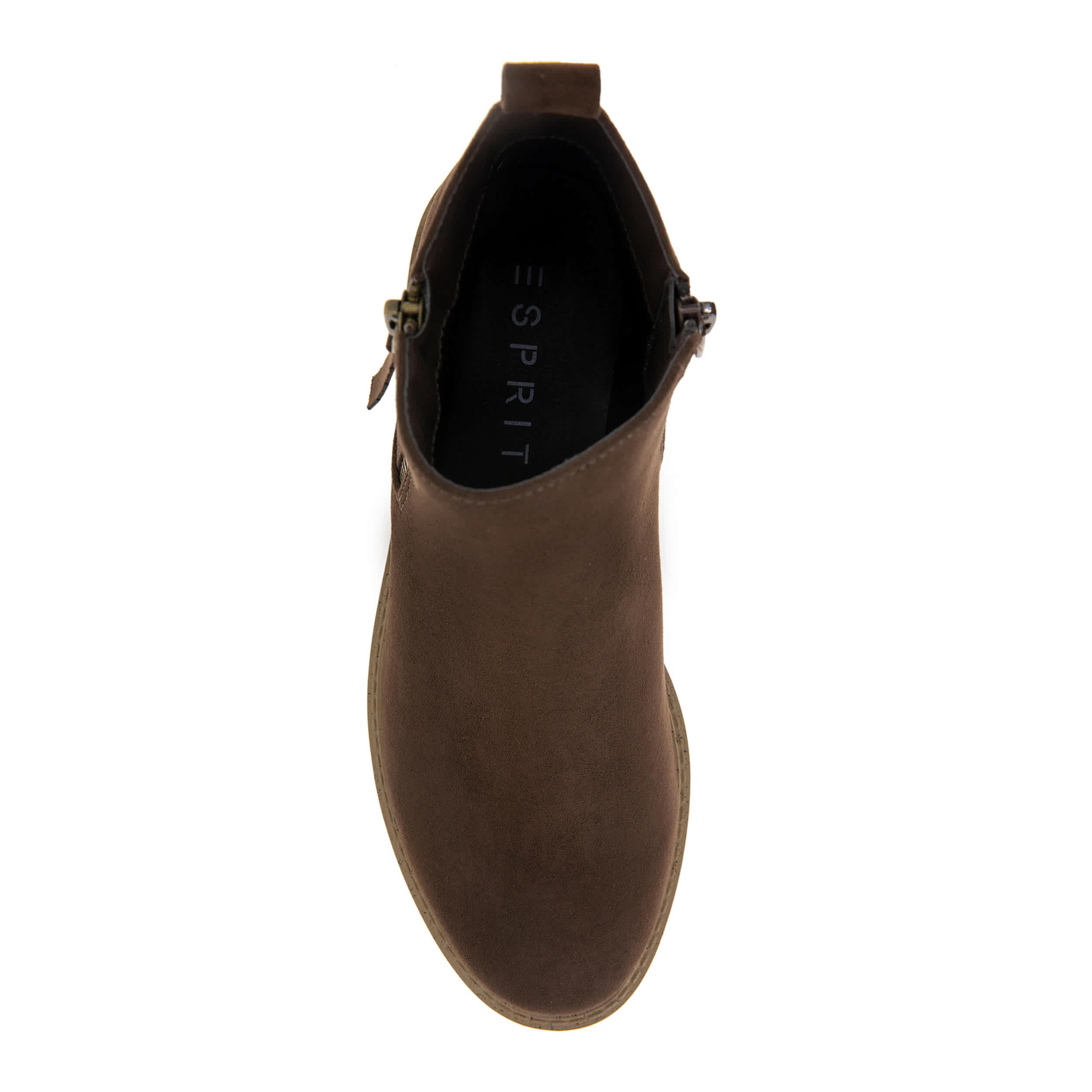 VIDA SHOES-WOMENS VIDA CASUAL SASSIE-DARK BROWN & 