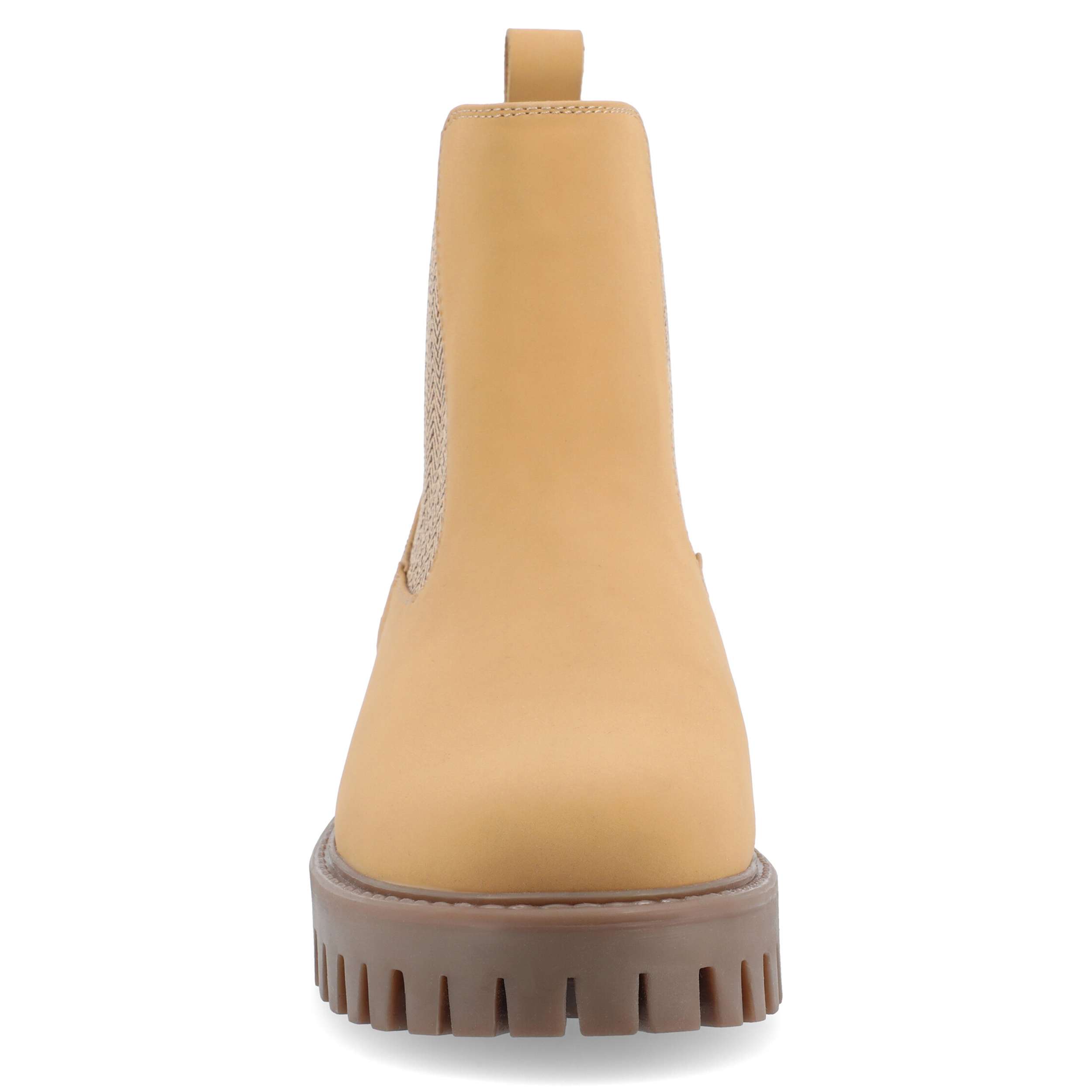 JOURNEE COLLECTION-WOMENS ALARA CHELSEA BOOT-NATURAL & 