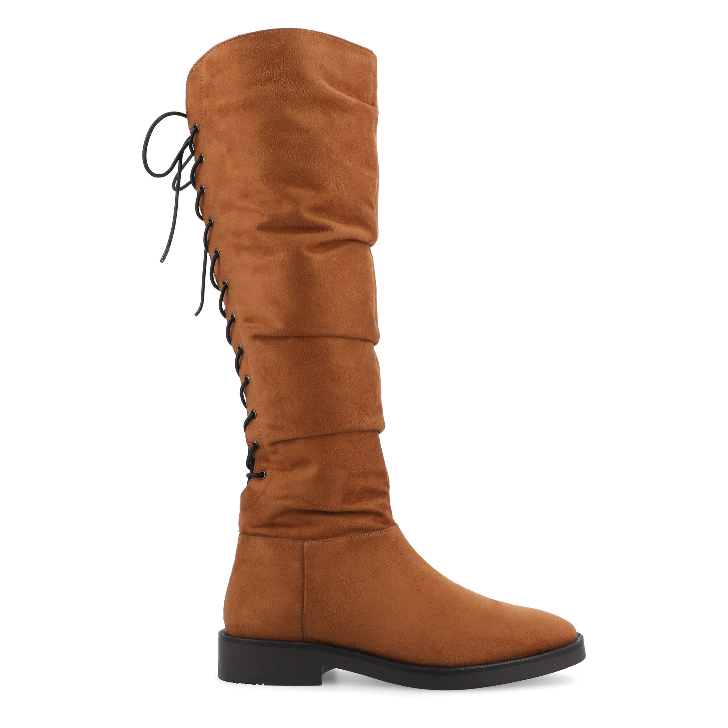 JOURNEE COLLECTION-WOMENS MIRINDA TALL BOOT-COGNAC & 