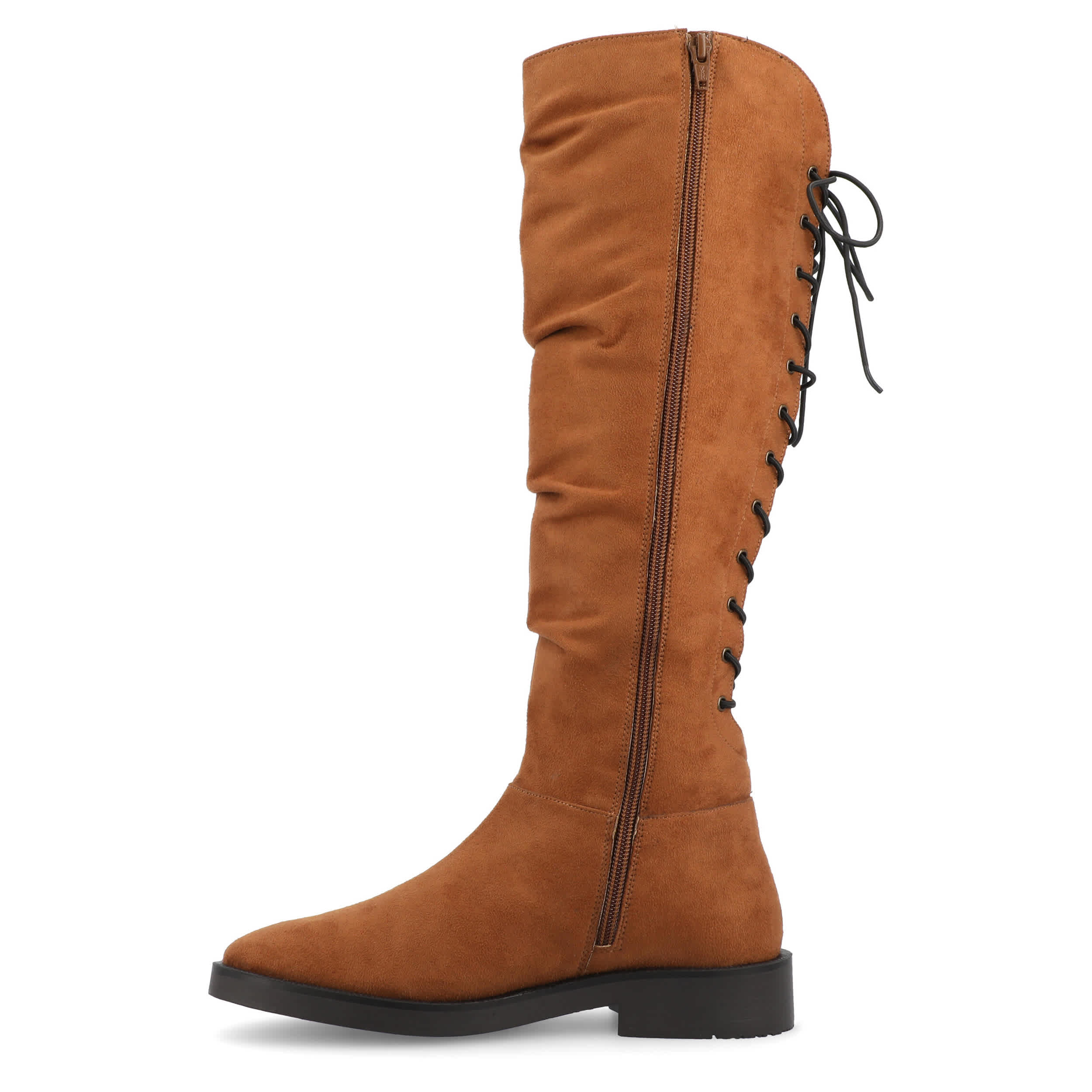 JOURNEE COLLECTION-WOMENS MIRINDA TALL BOOT-COGNAC & 