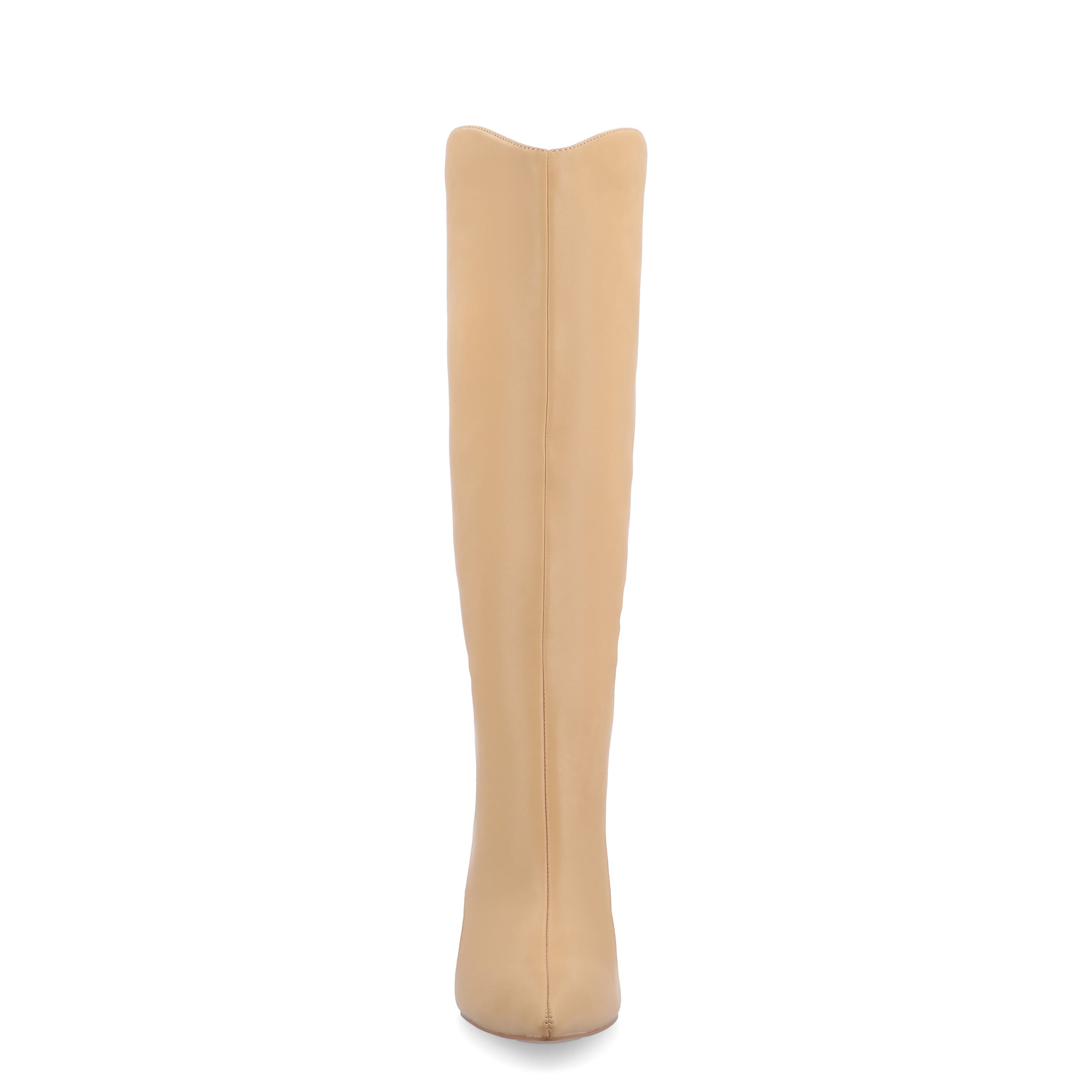 JOURNEE COLLECTION-WOMENS REHELA WIDE CALF TALL BOOT-TAN & 