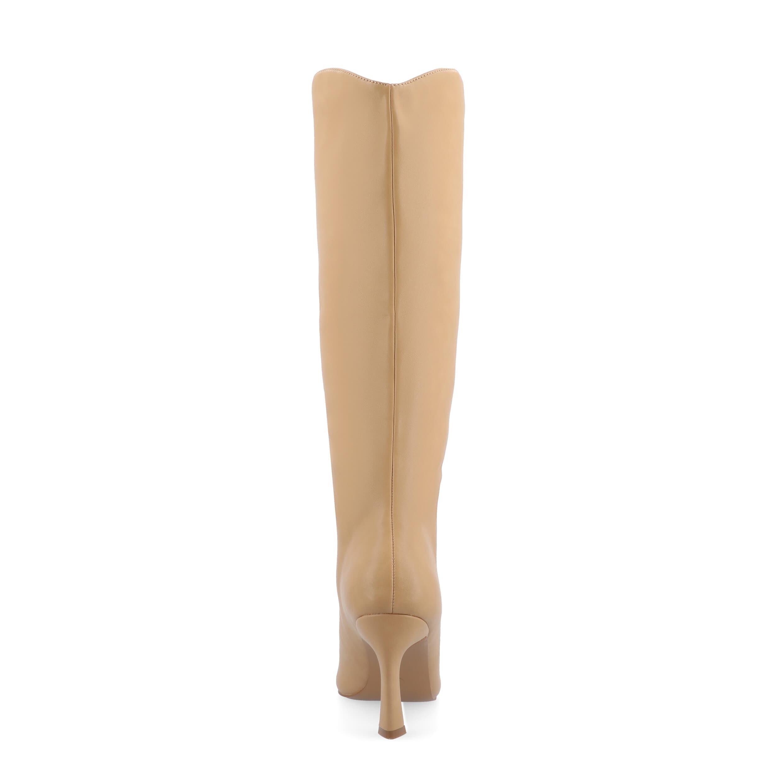 JOURNEE COLLECTION-WOMENS REHELA WIDE CALF TALL BOOT-TAN & 