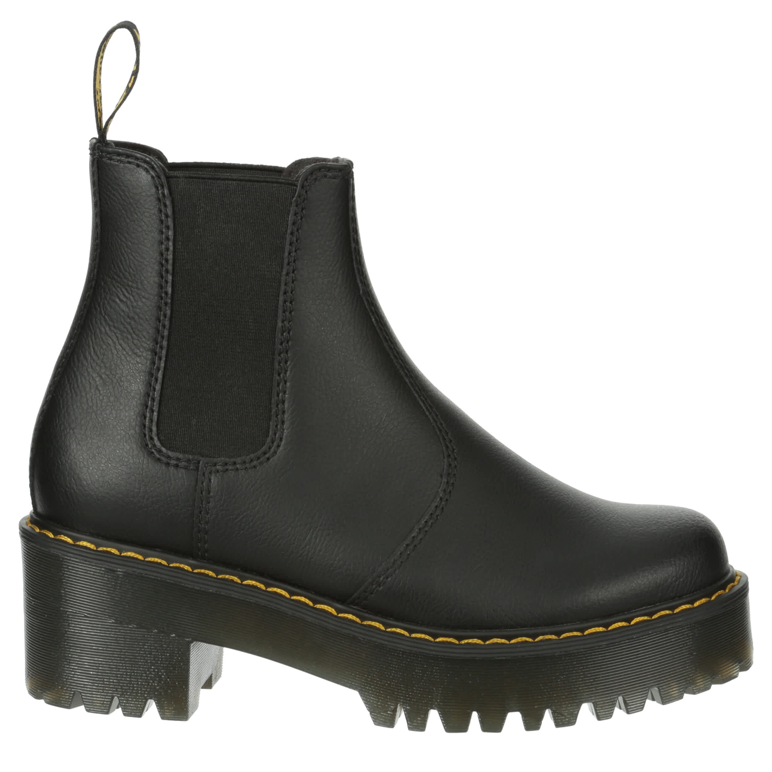 DR.MARTENS WOMENS ATHENA SANGUINE CHELSEA BOOT - BLACK