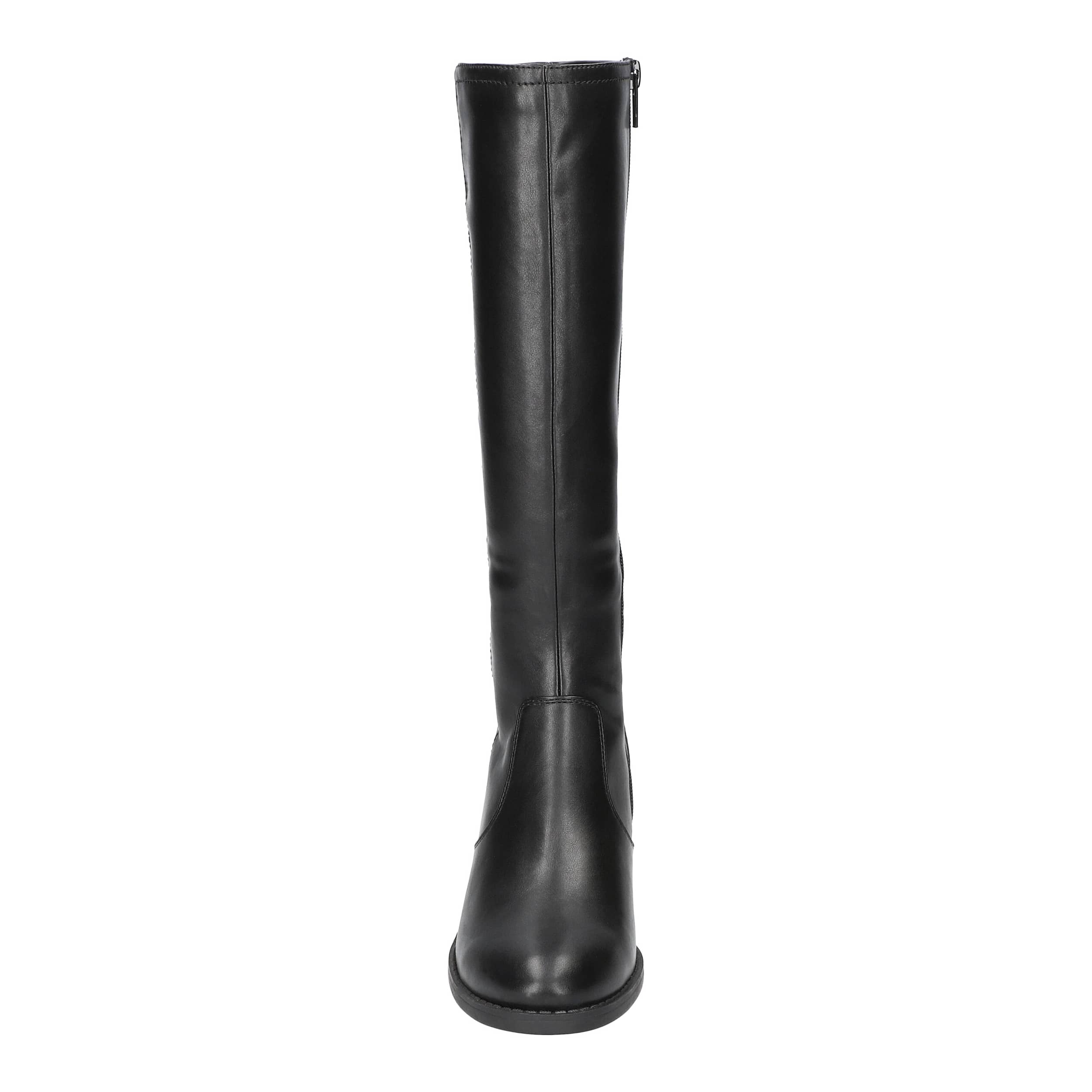 EASY STREET-WOMENS TUCKER TALL BOOT-BLACK & 