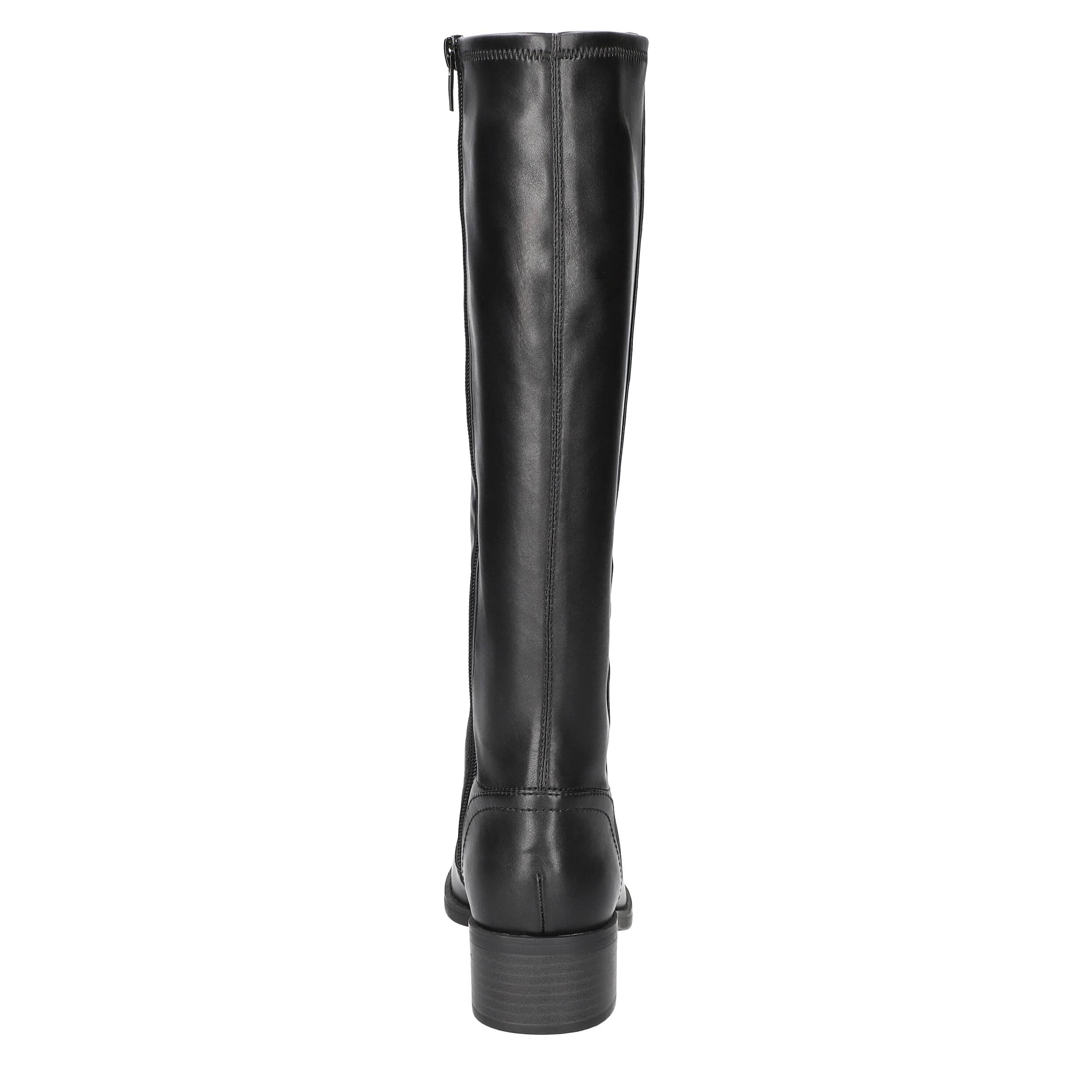 EASY STREET-WOMENS TUCKER TALL BOOT-BLACK & 