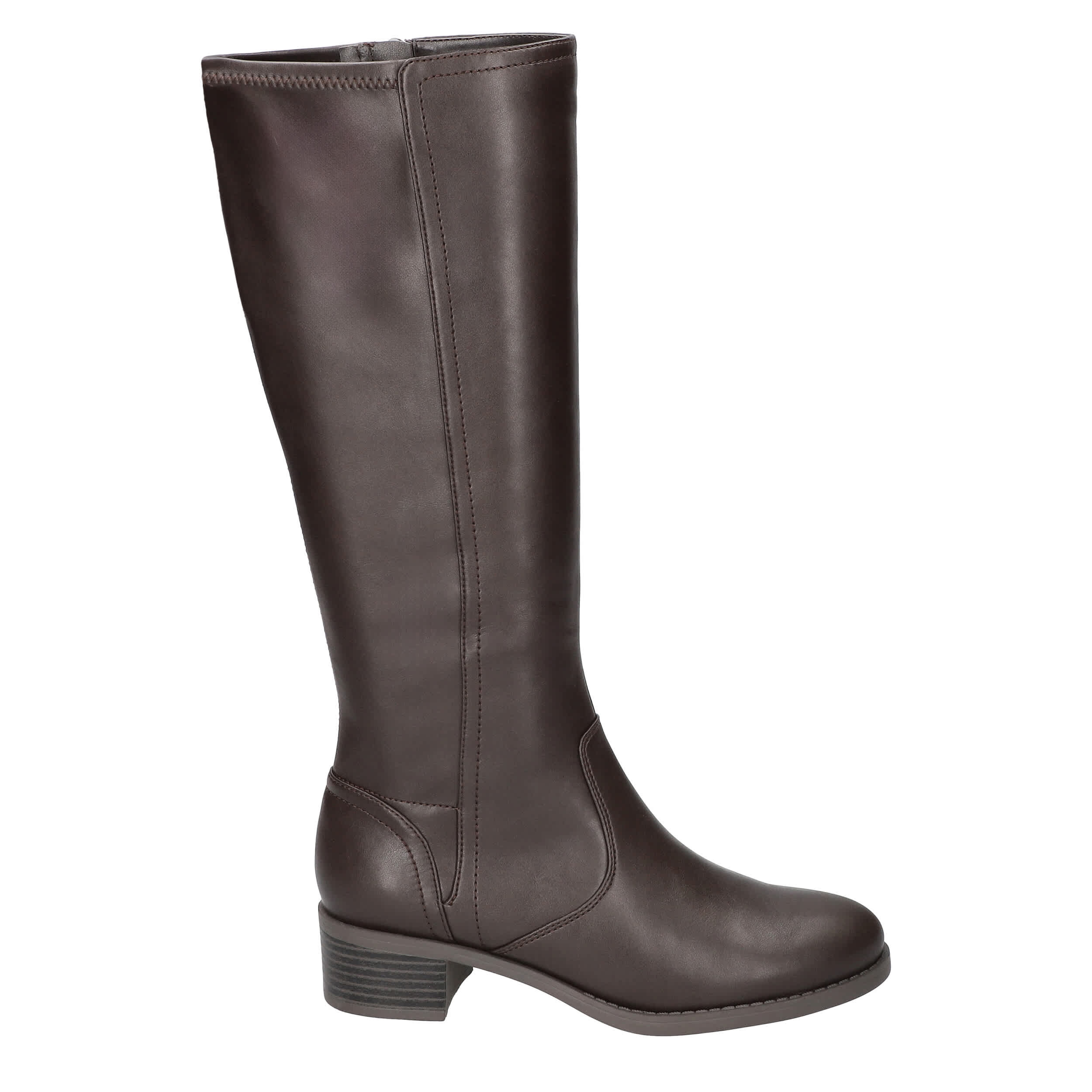 EASY STREET-WOMENS TUCKER TALL BOOT-BROWN & 