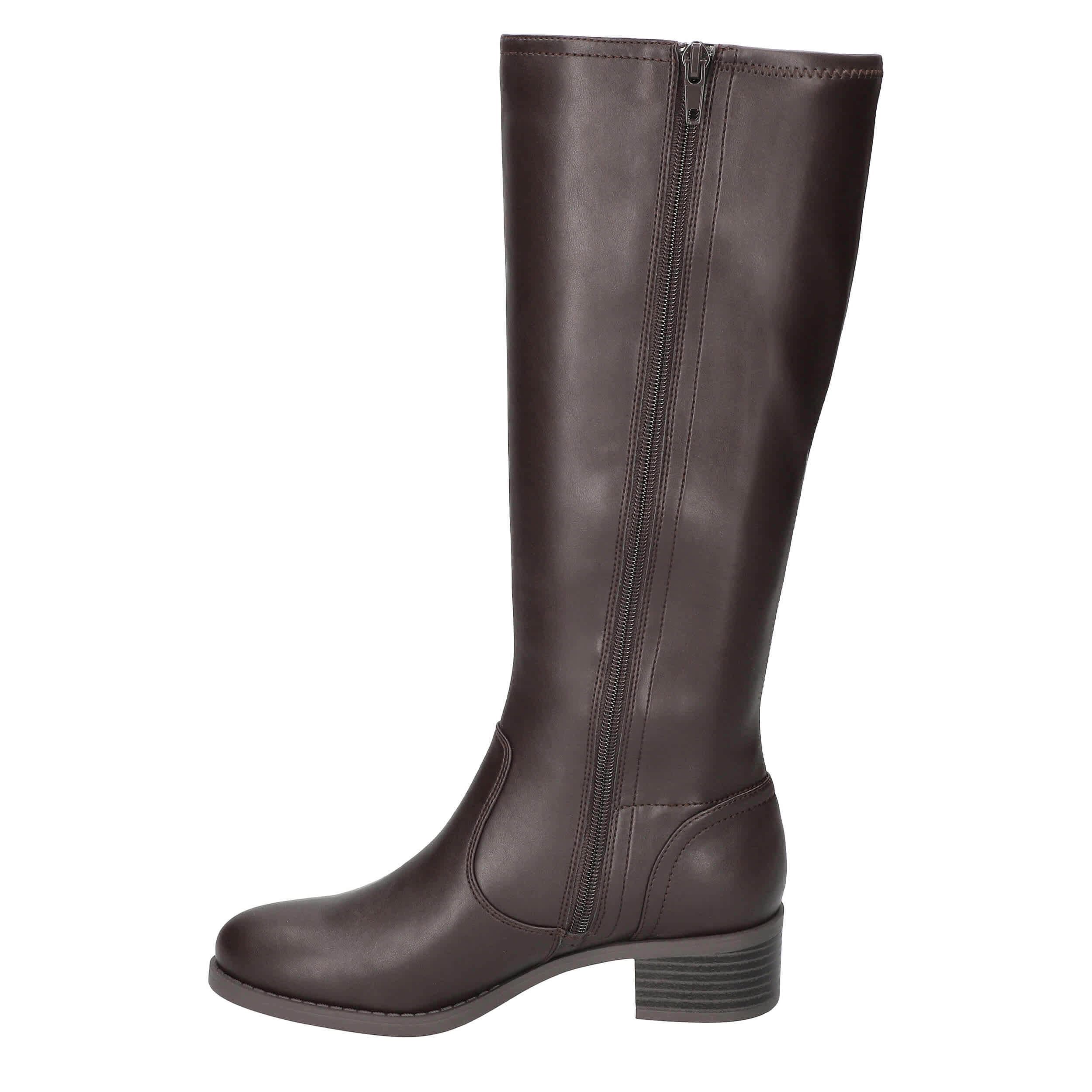 EASY STREET-WOMENS TUCKER TALL BOOT-BROWN & 