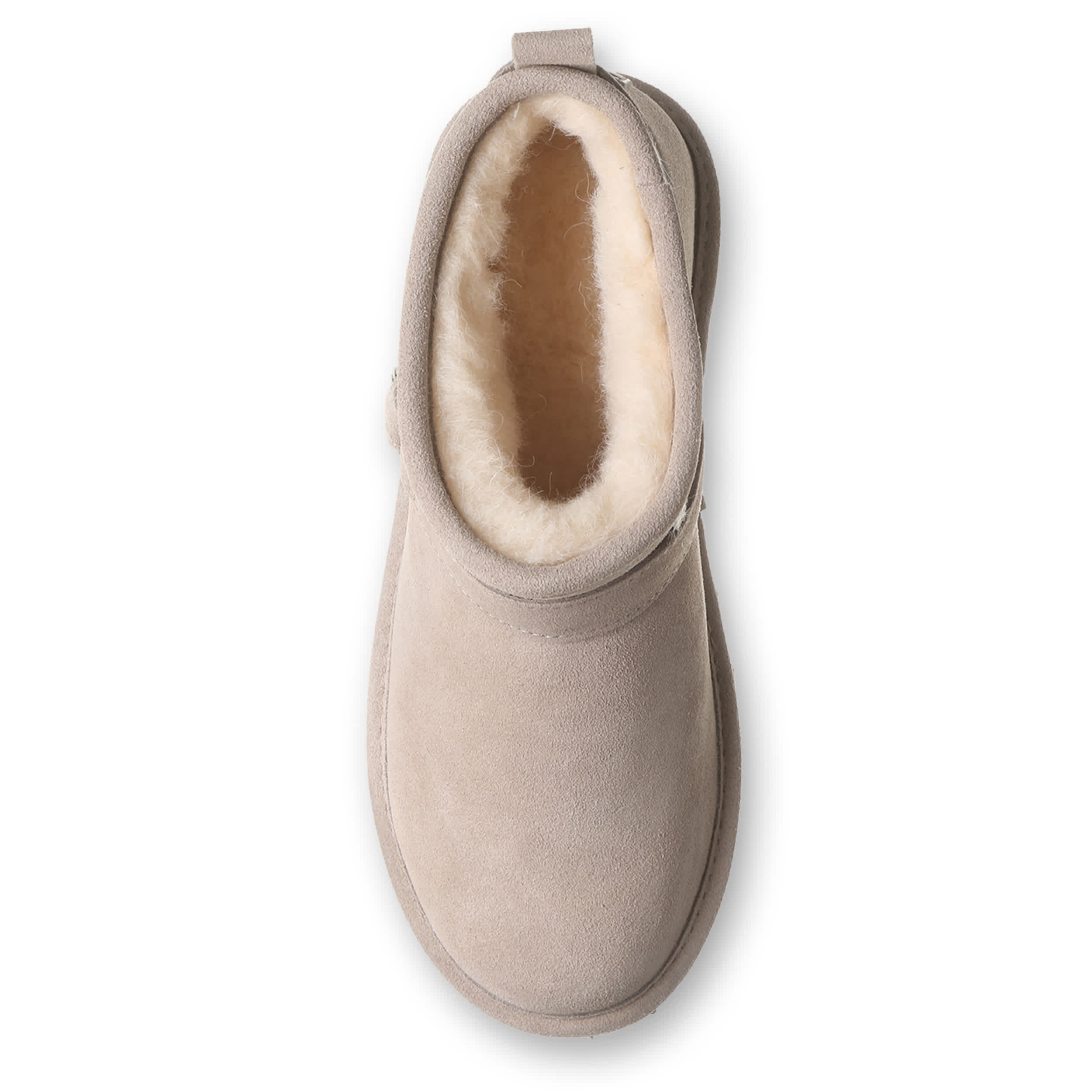 BEARPAW WOMENS PETITE FUR BOOT - WHEAT