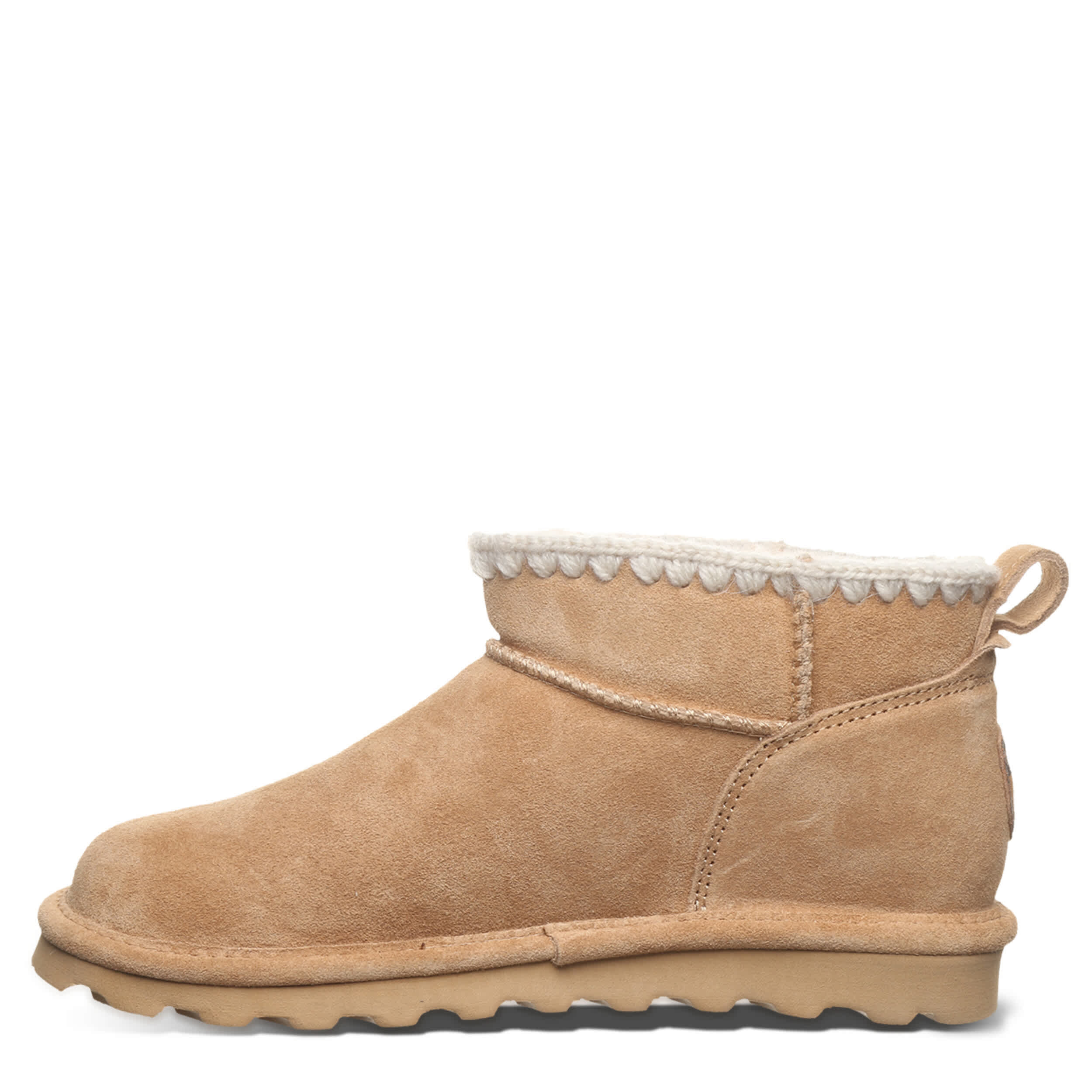 Coffee Bearpaw Womens Shorty Crochet Fur Boot | Rack Room Shoes