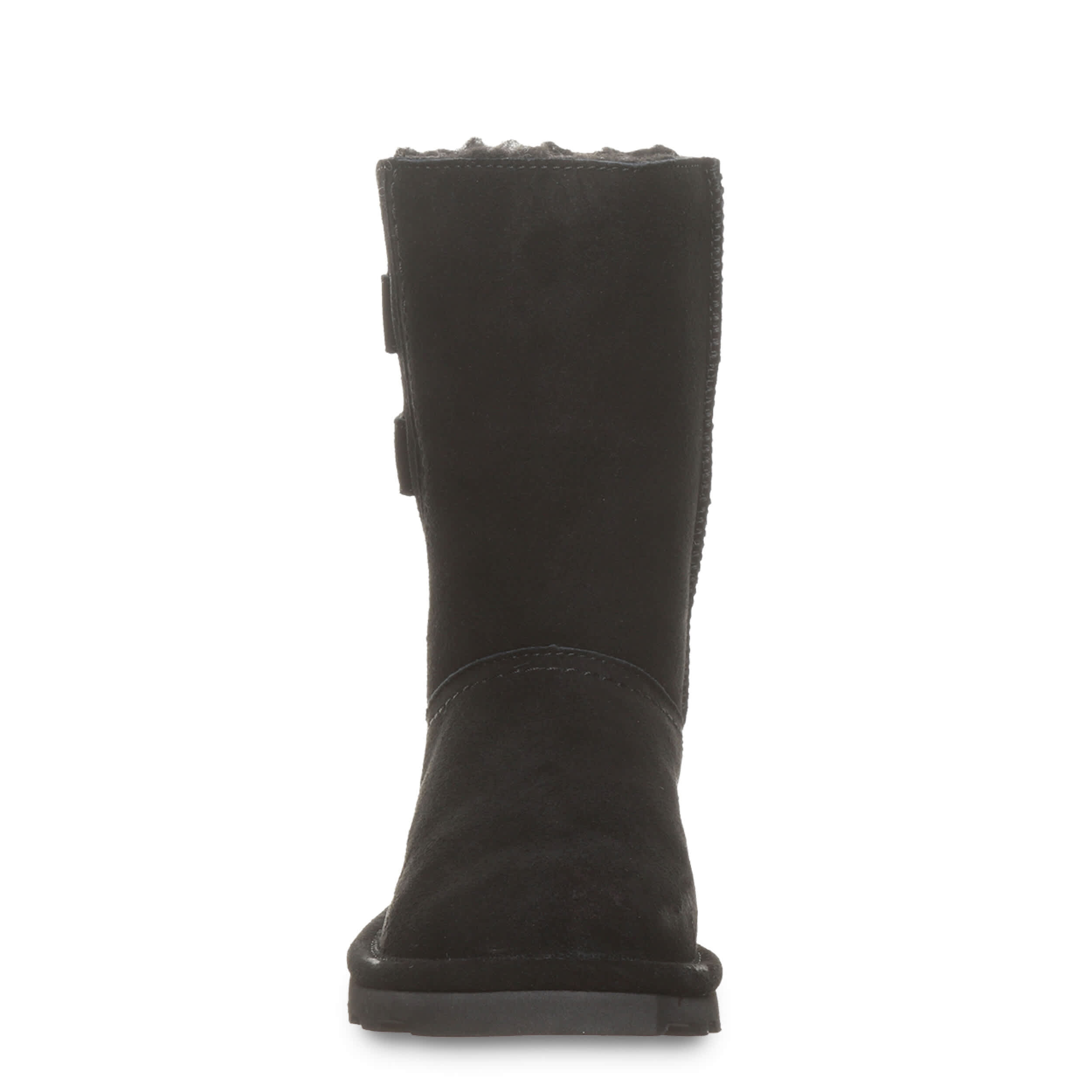 BEARPAW-WOMENS AURELIA FUR BOOT-BLACK & 