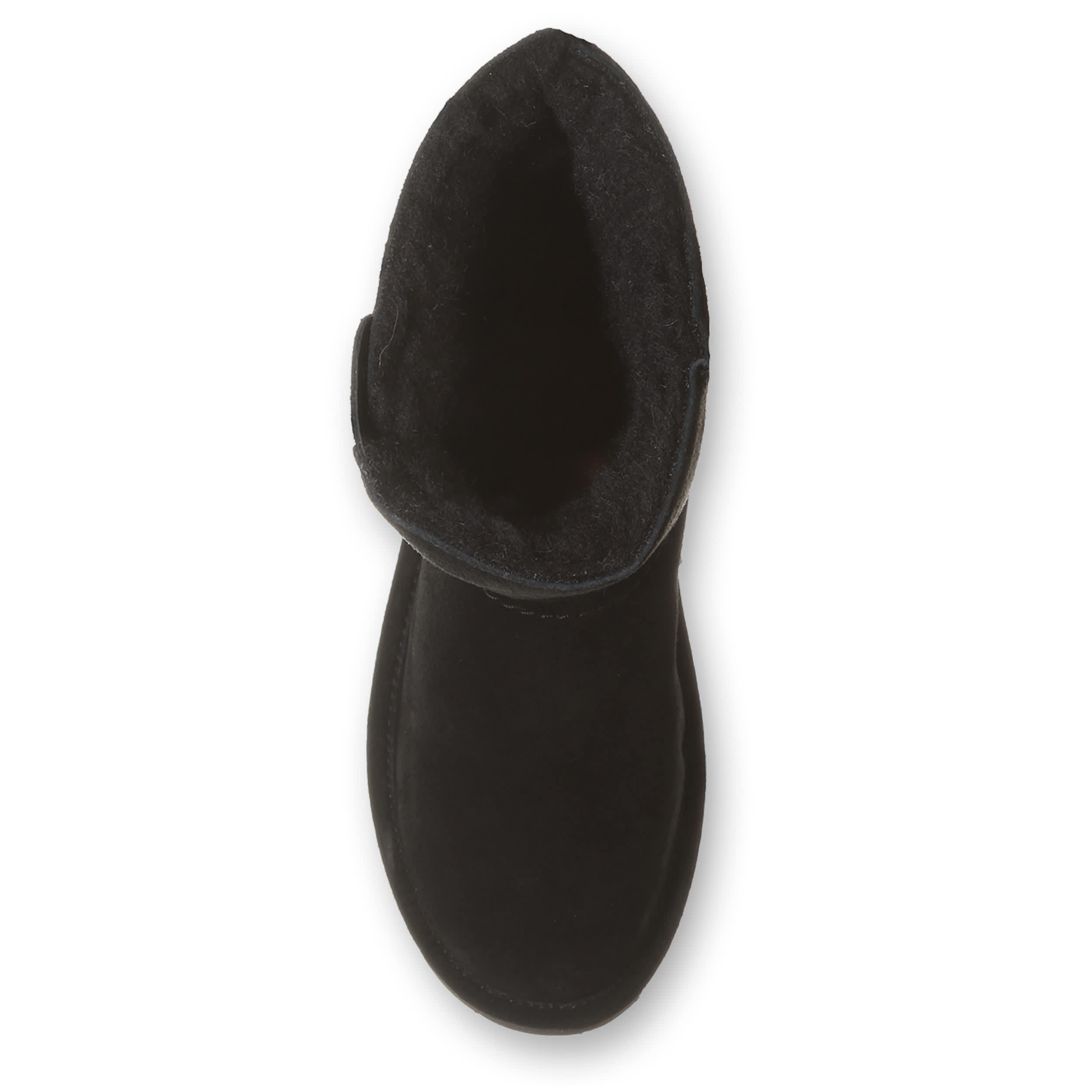 BEARPAW-WOMENS AURELIA FUR BOOT-BLACK & 