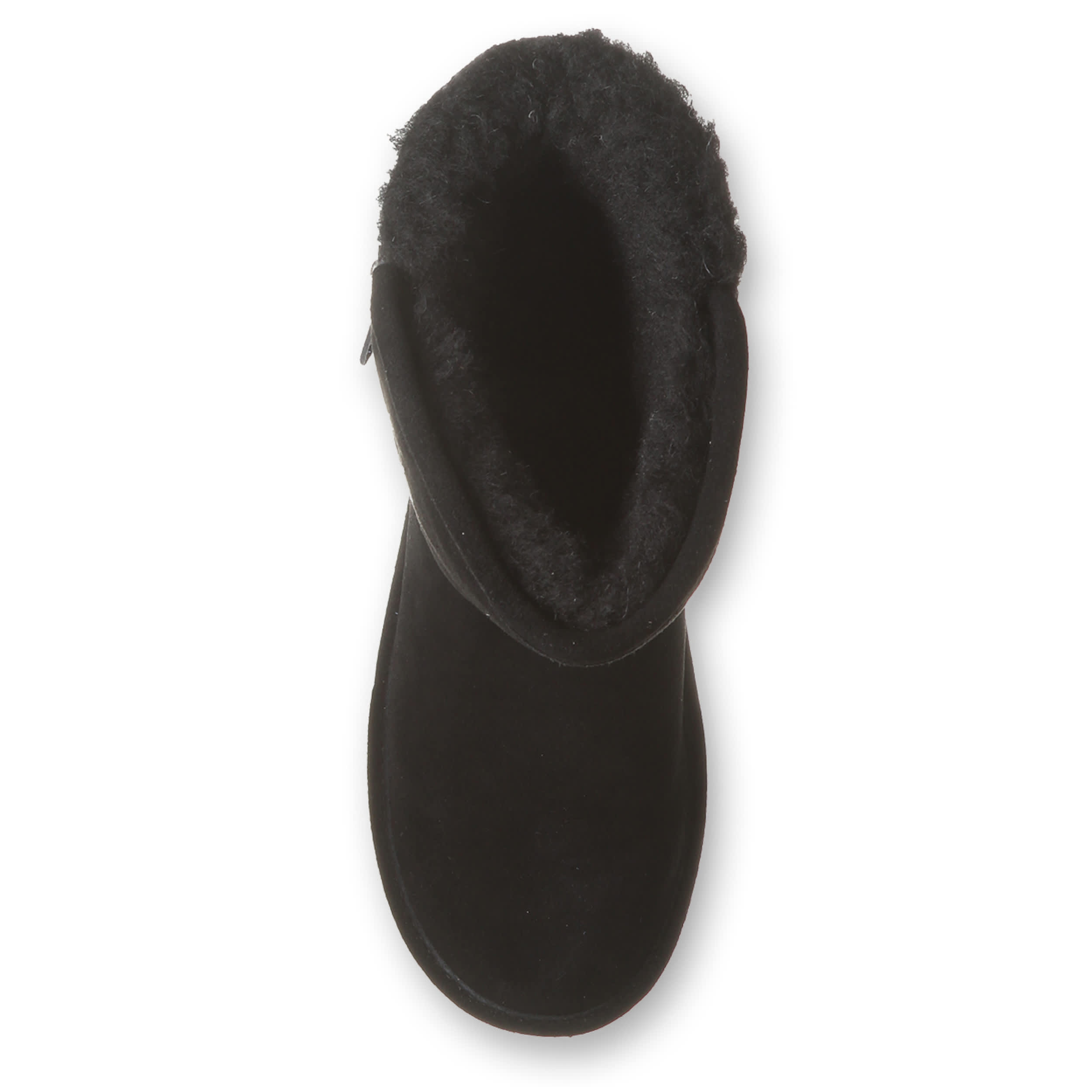 BEARPAW-WOMENS JENNI FUR BOOT-BLACK & 