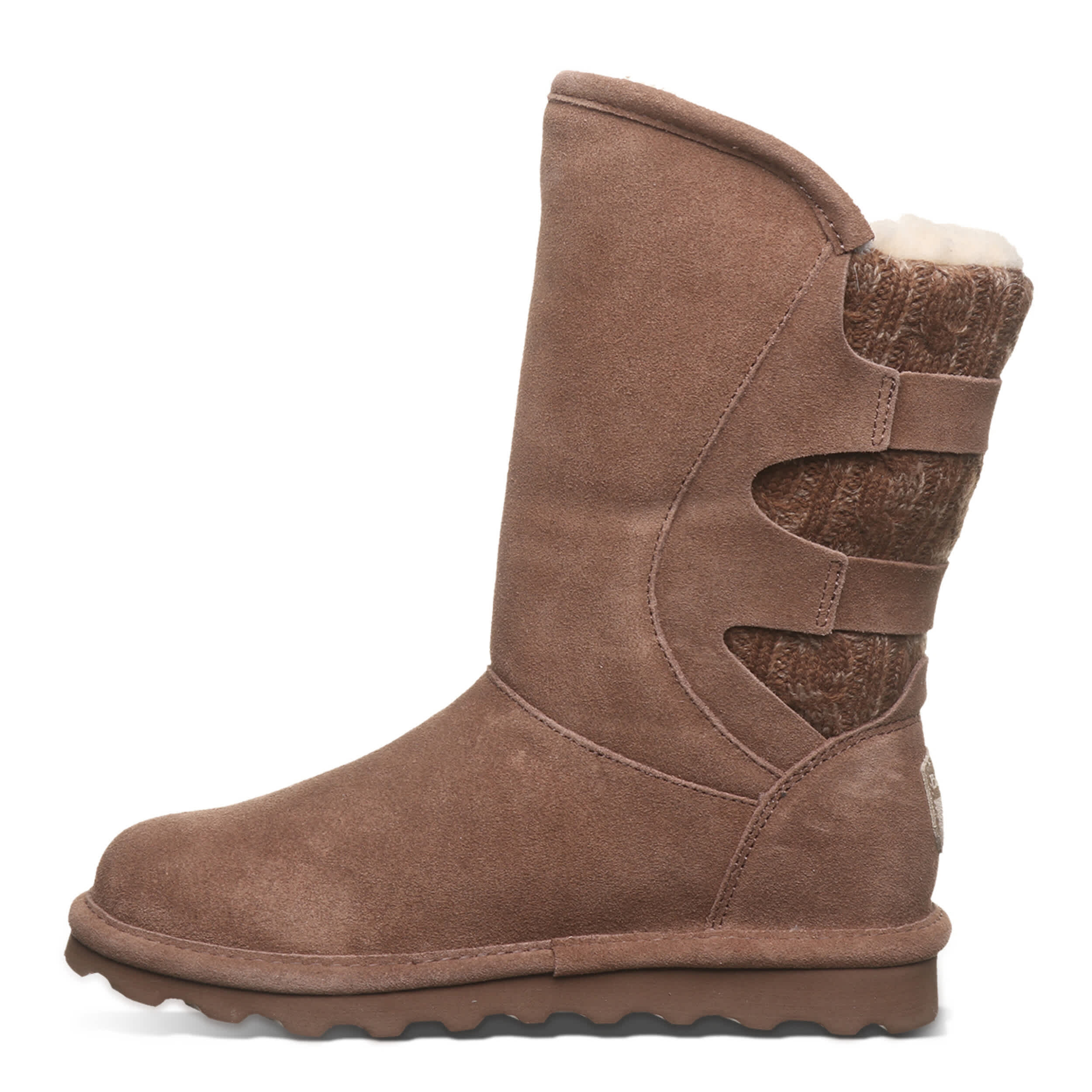BEARPAW-WOMENS JENNI WATER RESISTANT BOOT-CHOCOLATE & 