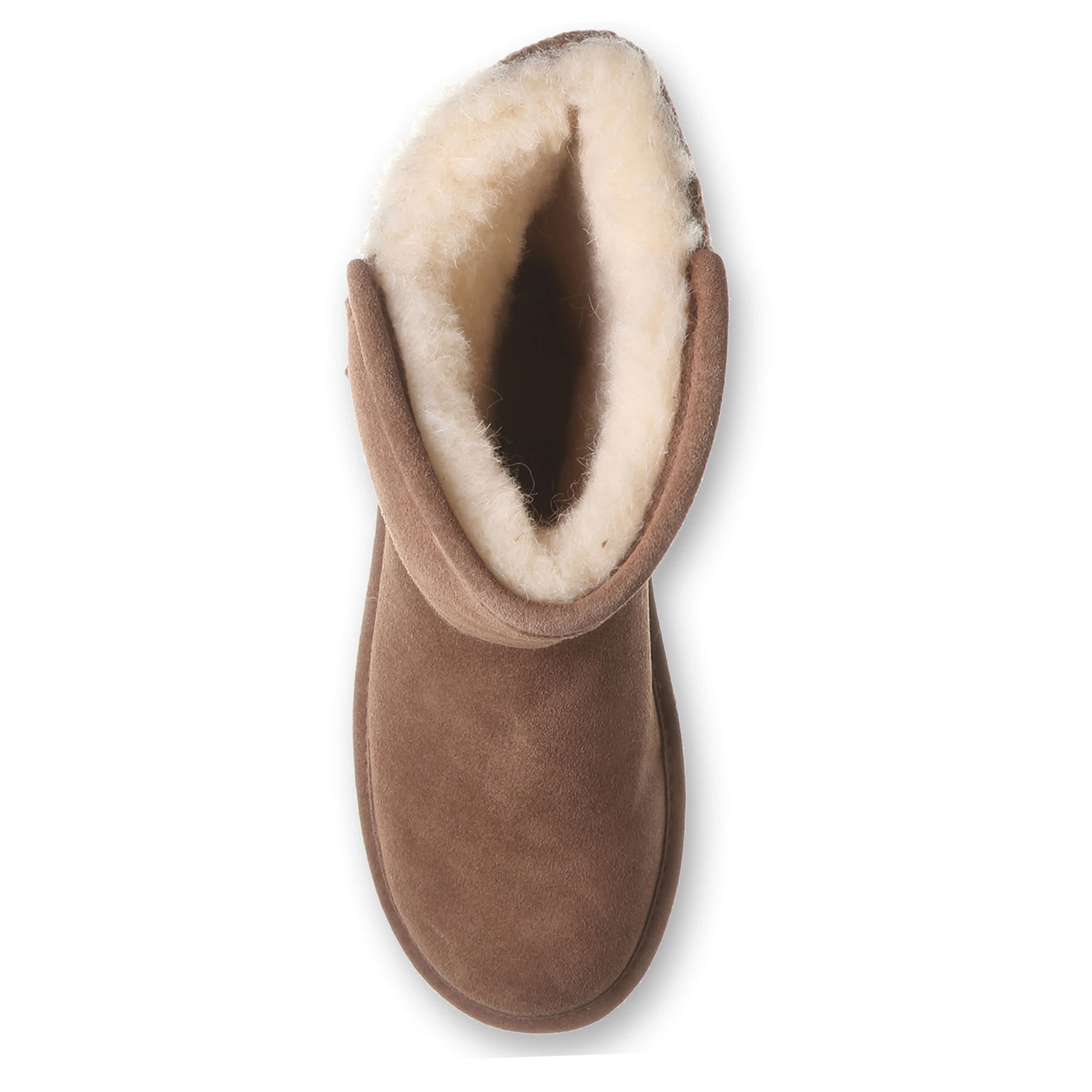 BEARPAW-WOMENS JENNI WATER RESISTANT BOOT-CHOCOLATE & 