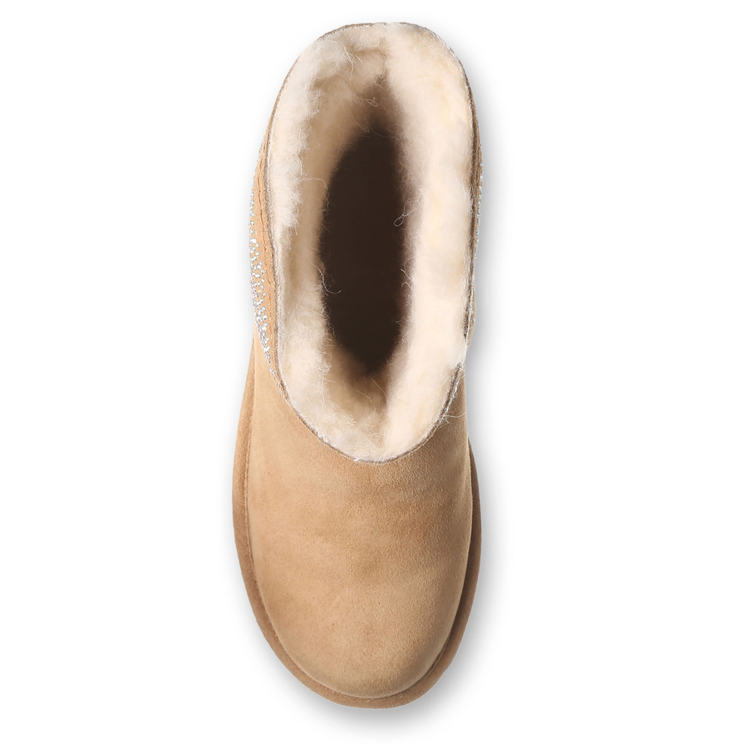 BEARPAW-WOMENS GLAM PLATFORM LO WATER RESISTANT BOOT-COFFEE & 