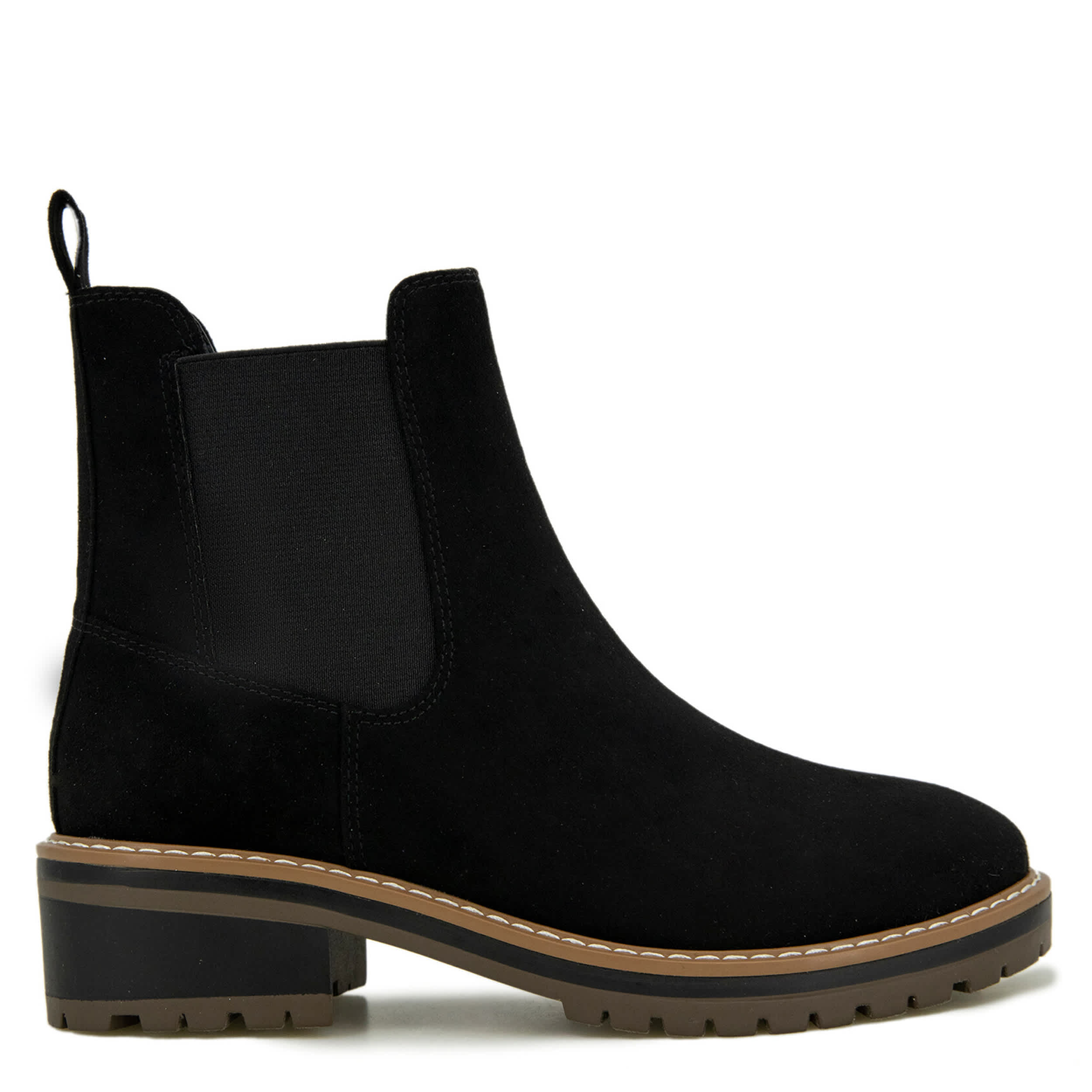 KENSIE-WOMENS KHAI CHELSEA BOOT-BLACK & 