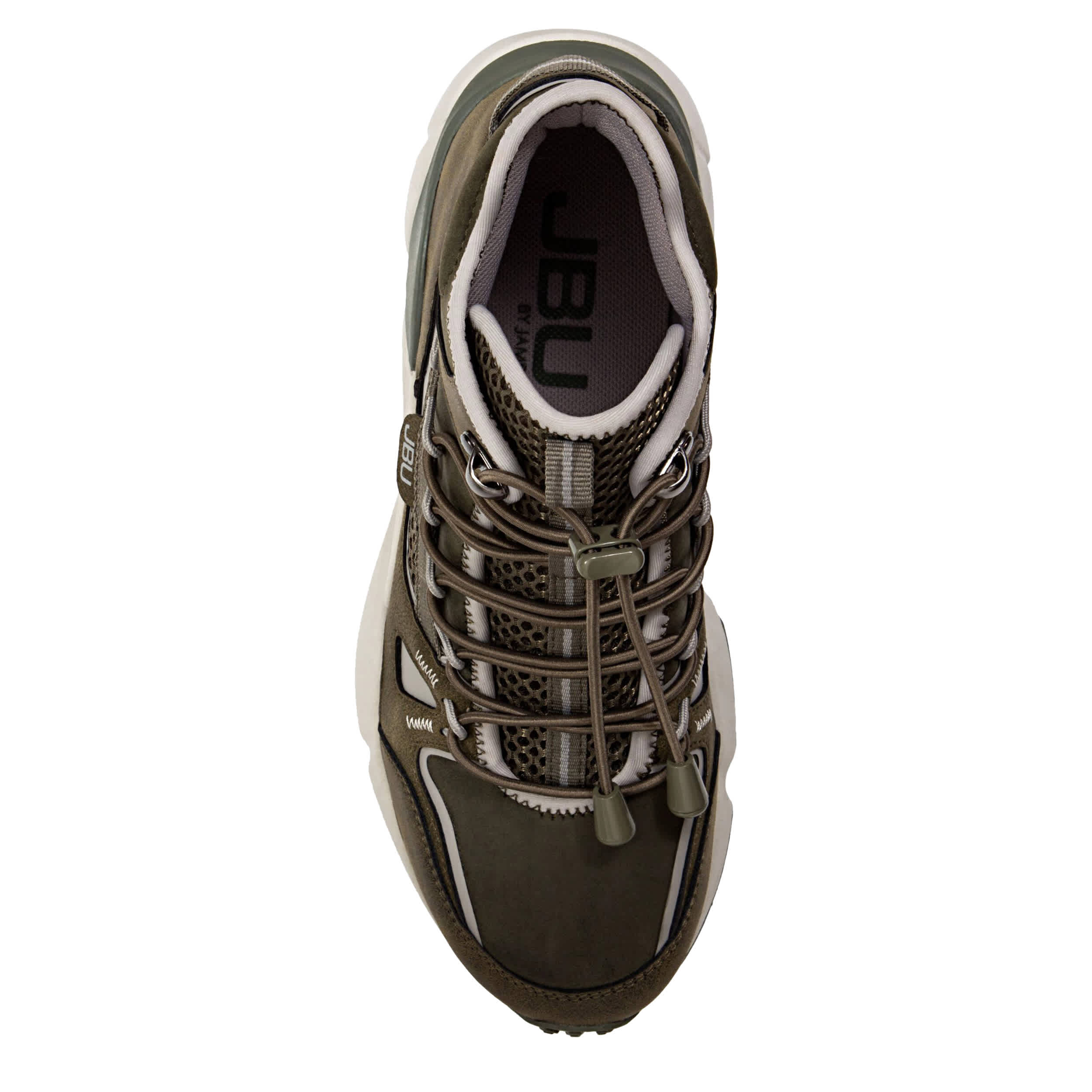 JBU-WOMENS GRIPPER WATER RESISTANT BOOT-OLIVE & GREY
