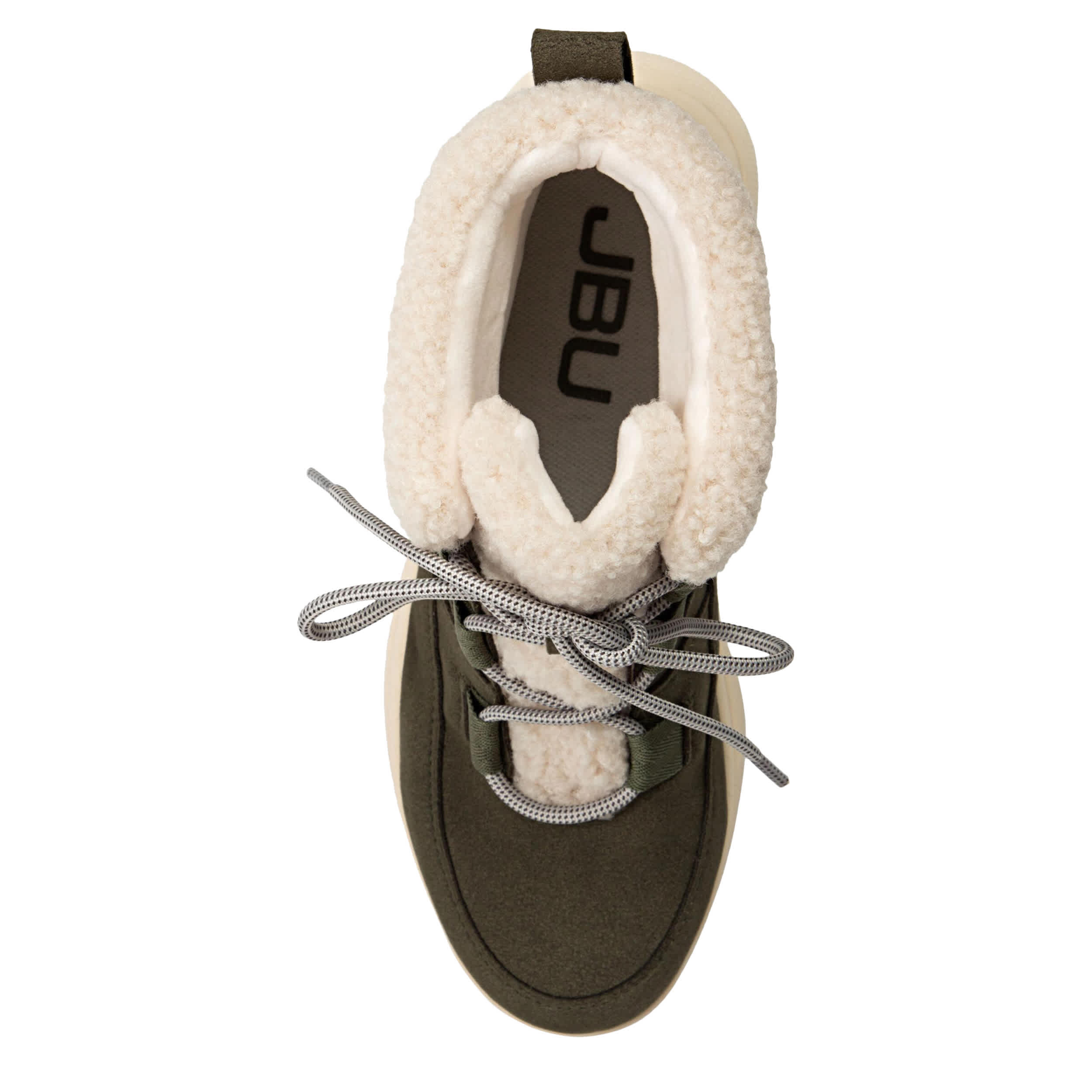 JBU-WOMENS FREEZE LACE UP BOOTIE-OLIVE & 
