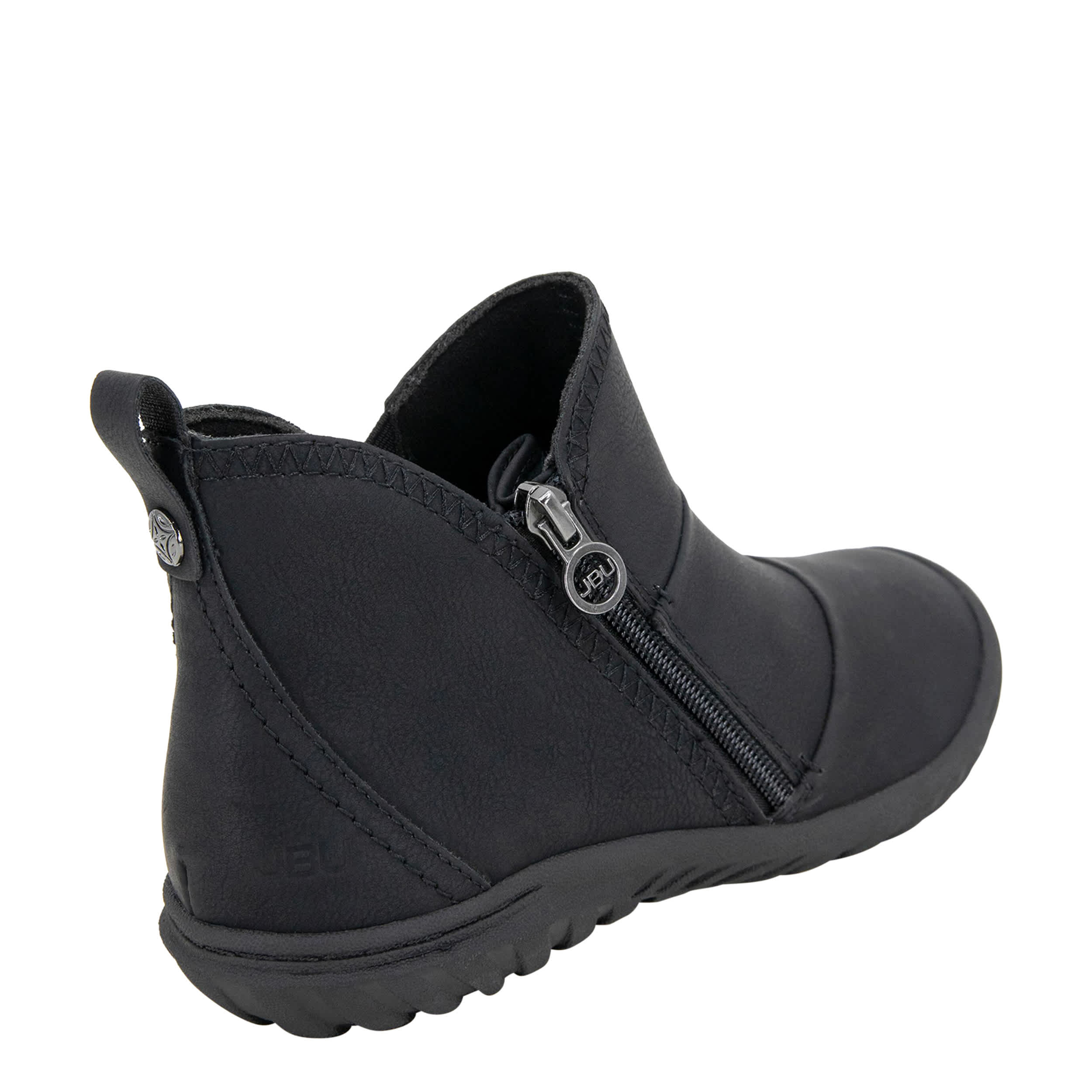 JBU-WOMENS PIPER WATER RESISTANT BOOTIE-BLACK & 