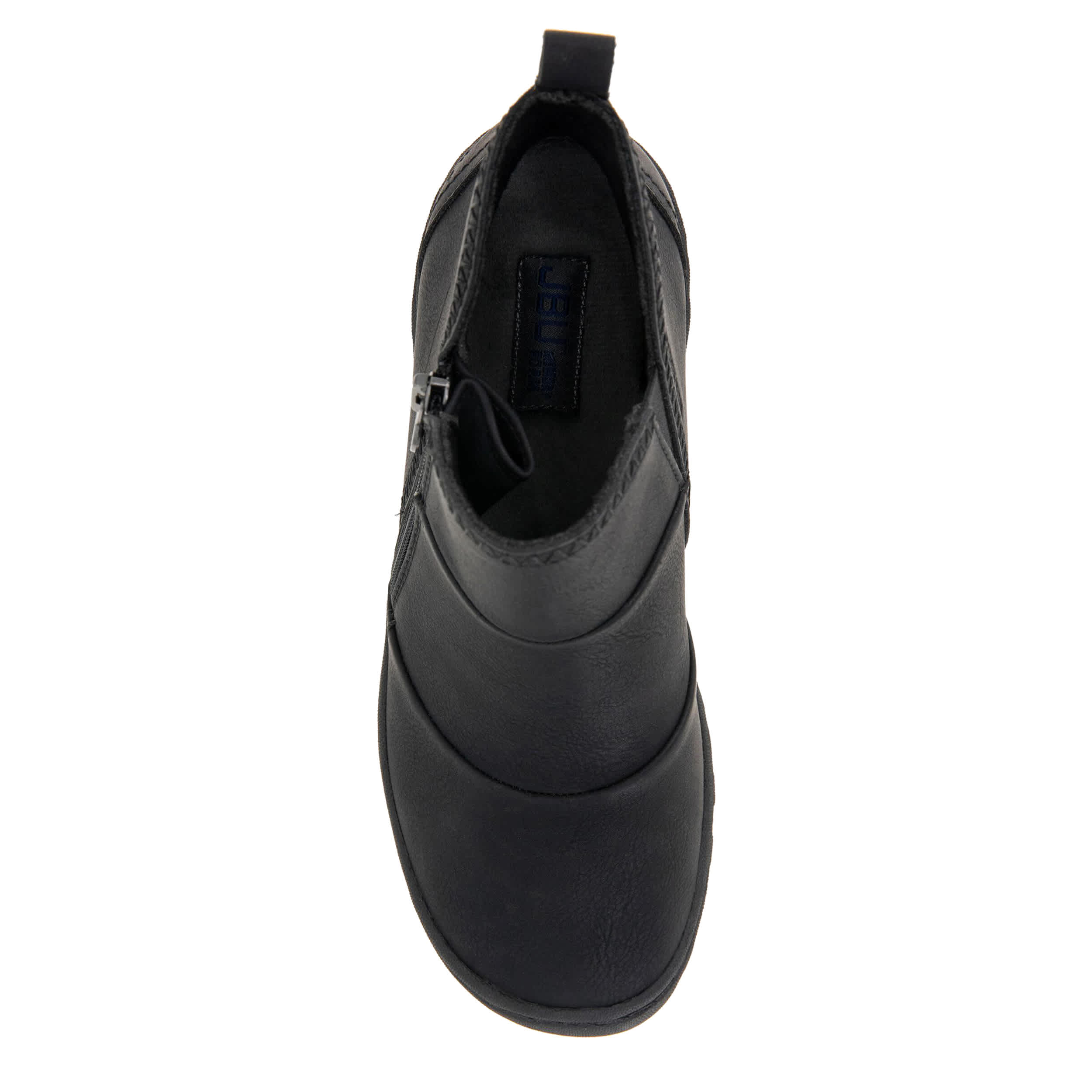 JBU-WOMENS PIPER WATER RESISTANT BOOTIE-BLACK & 