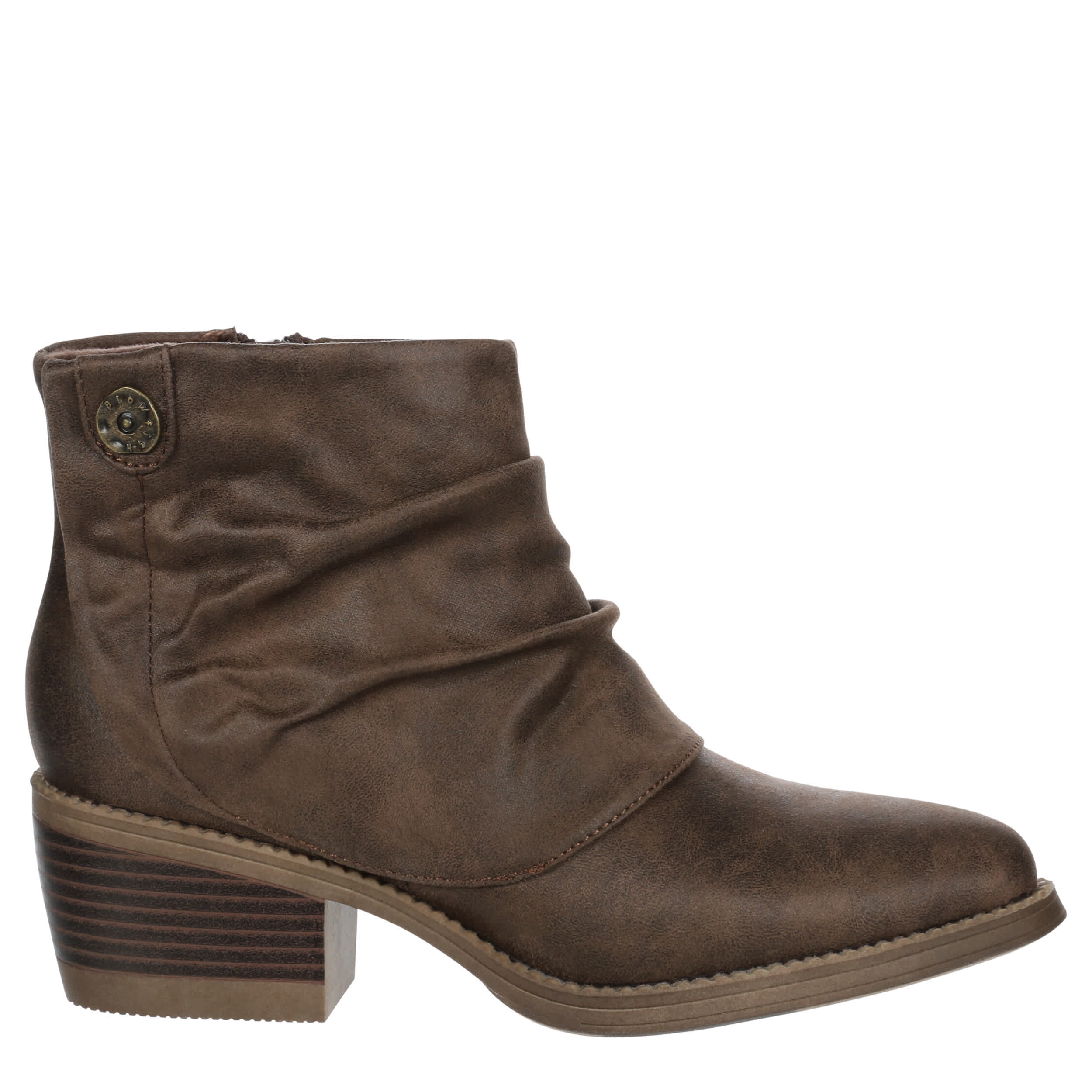 BLOWFISH MALIBU-WOMENS RILEY BOOT-DARK BROWN & 