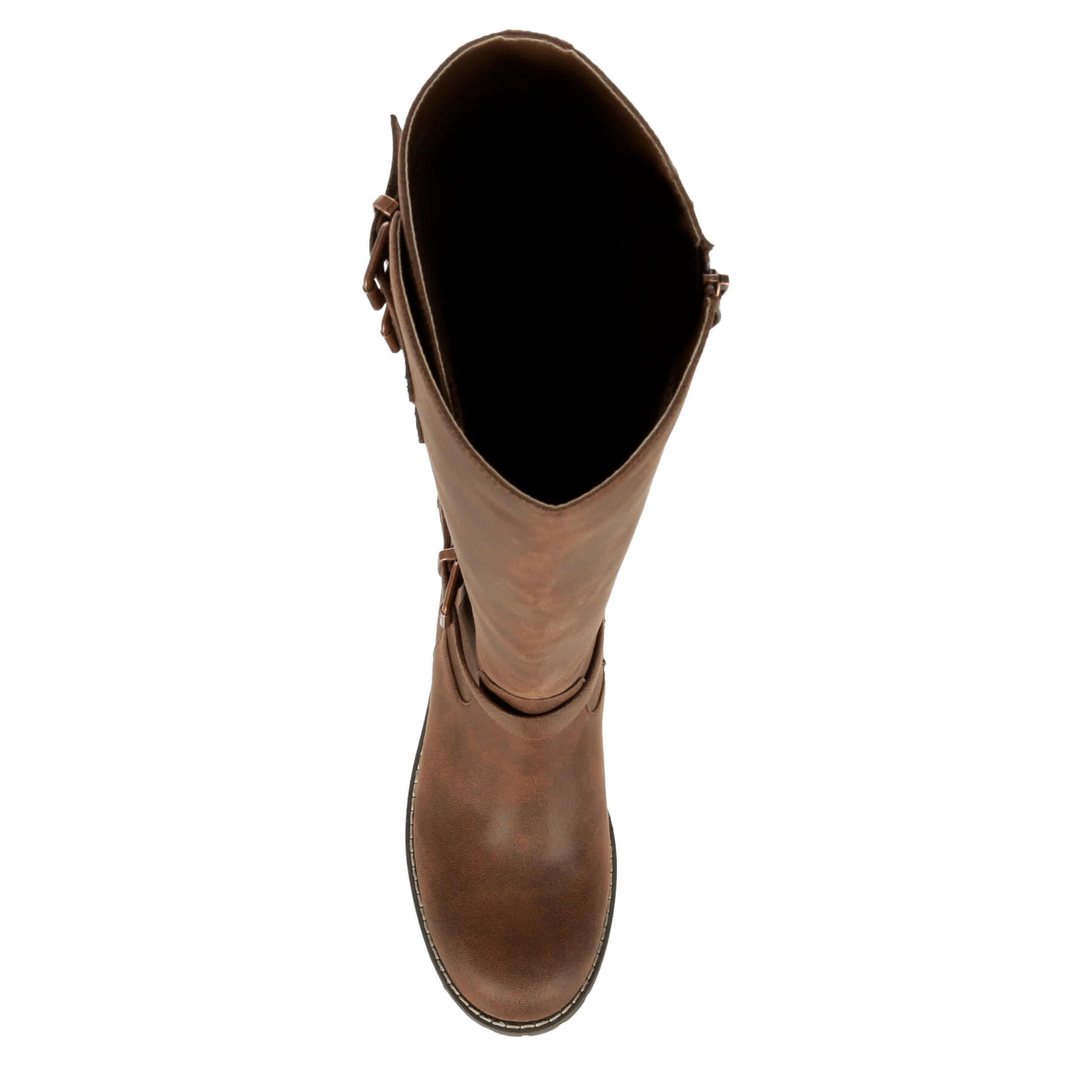 BJORNDAL WOMENS CASSIE WIDE CALF TALL BOOT - BROWN