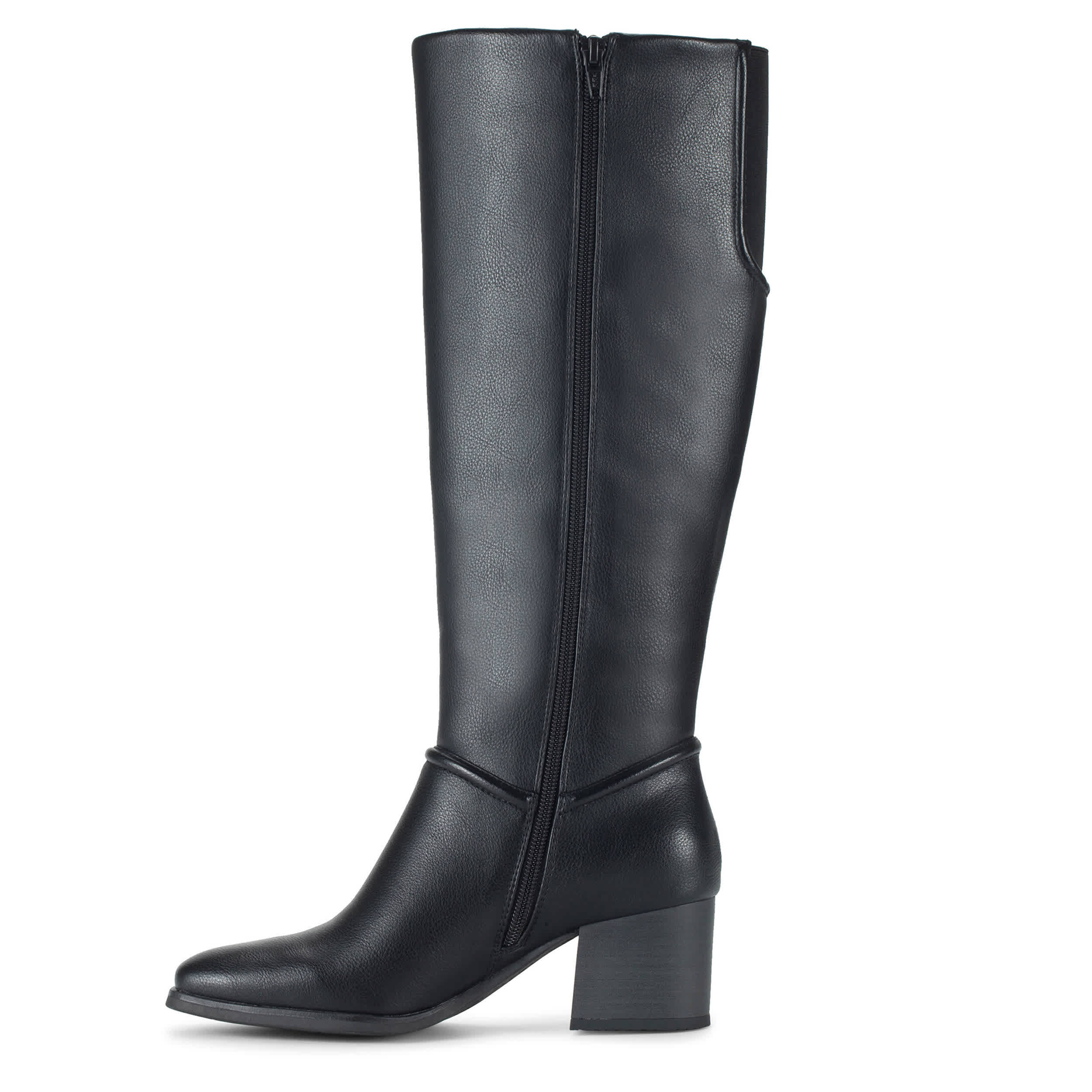 BARE TRAPS WOMENS THALIA WIDE CALF TALL BOOT - BLACK