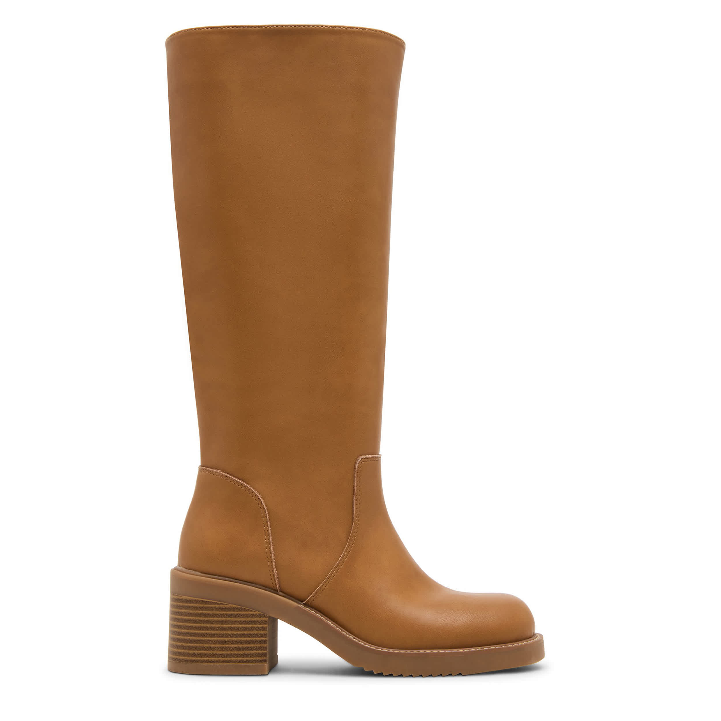 MADDEN GIRL WOMENS MOMENTOO TALL BOOT - NATURAL