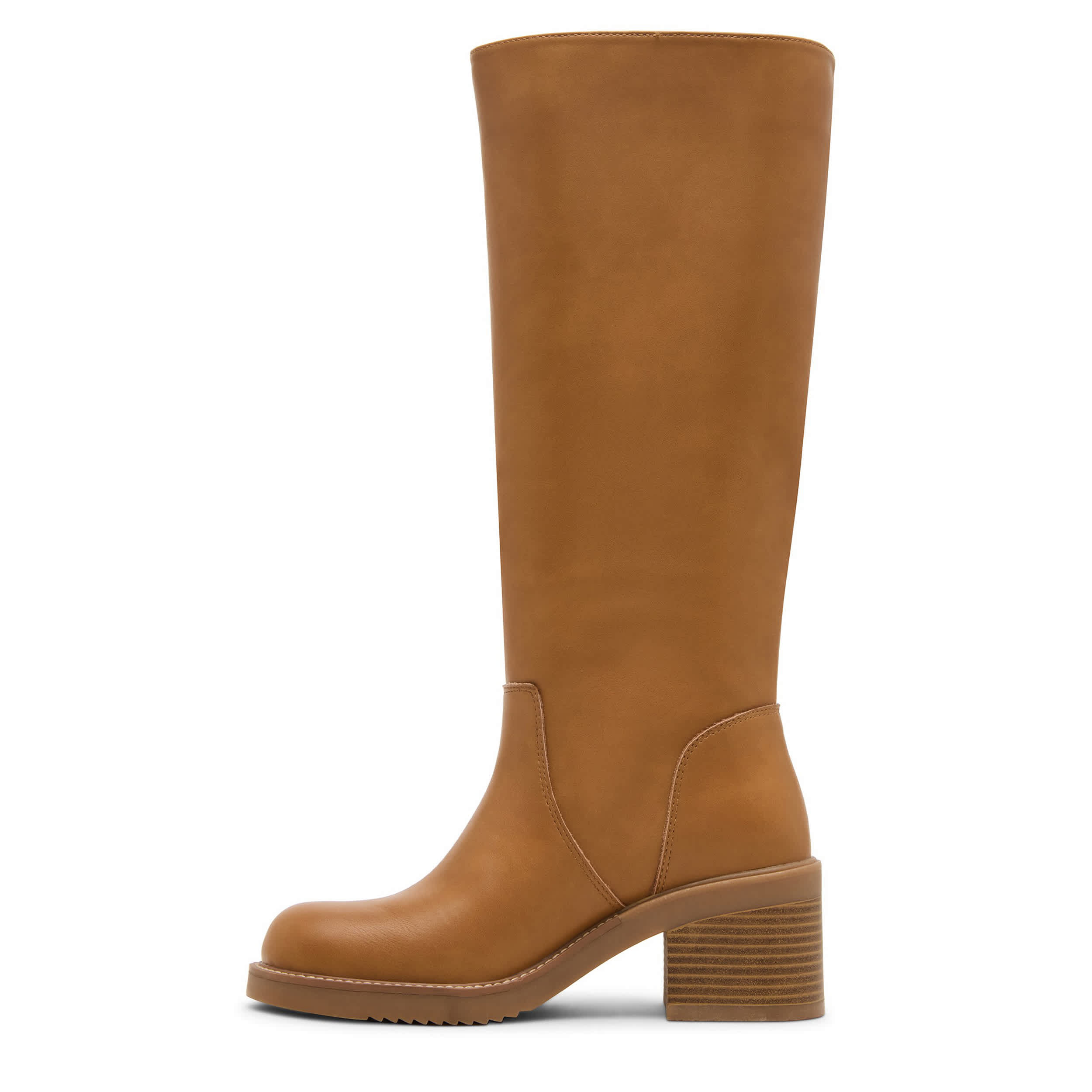 MADDEN GIRL WOMENS MOMENTOO TALL BOOT - NATURAL