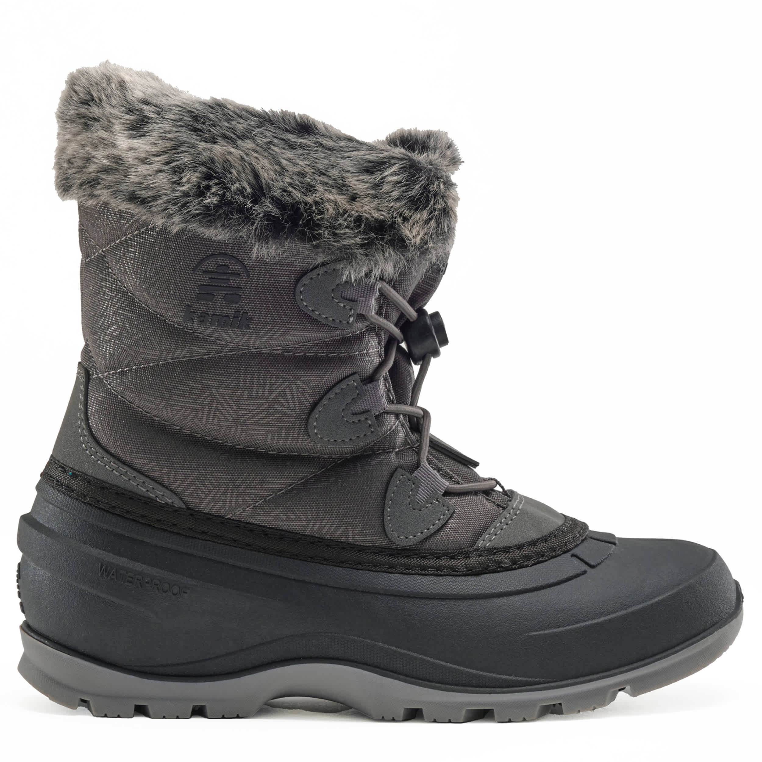 KAMIK-WOMENS MOMENTUM L 2 WEATHER BOOT-GREY & 