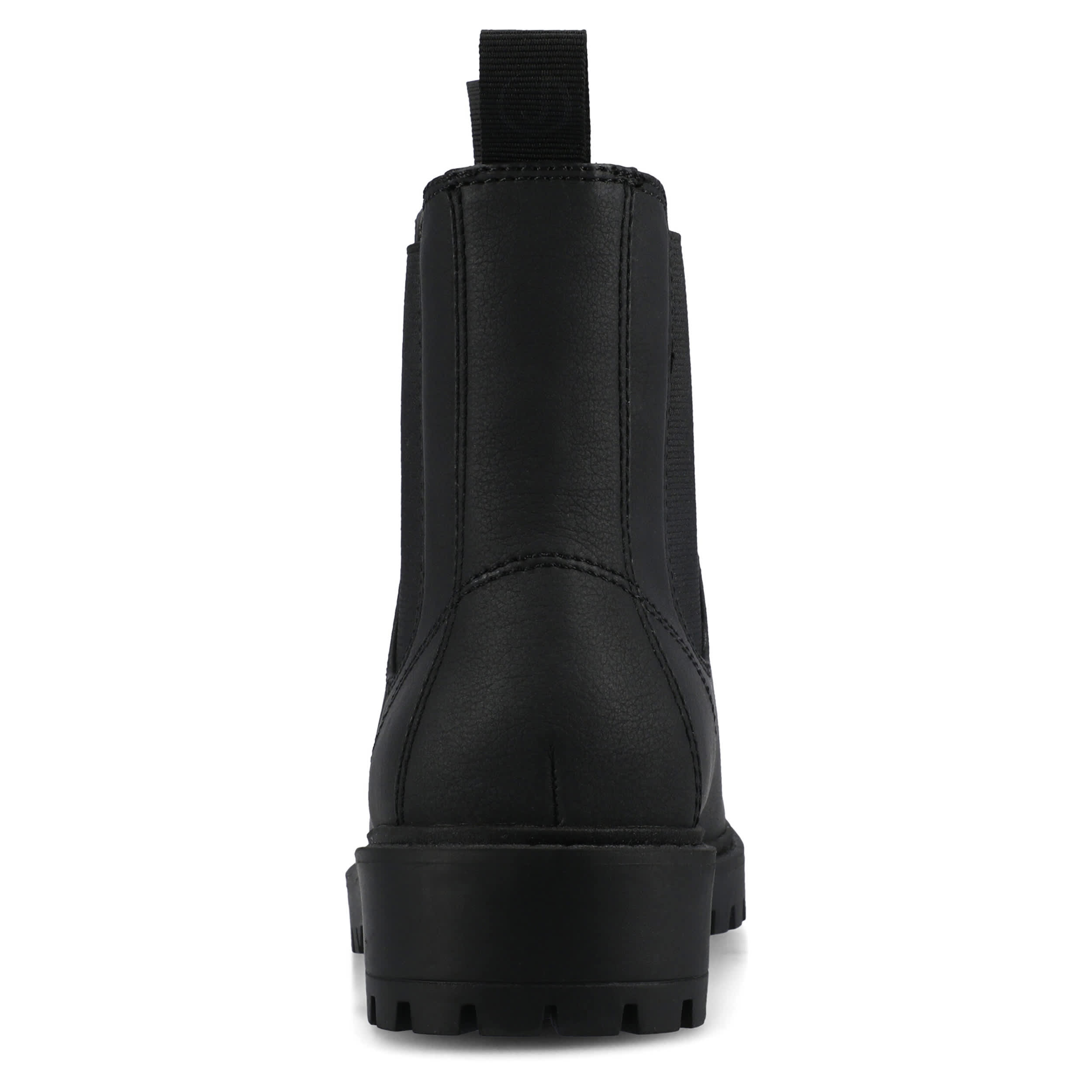 JOURNEE COLLECTION-WOMENS BLANCHE CHELSEA BOOT-BLACK & 