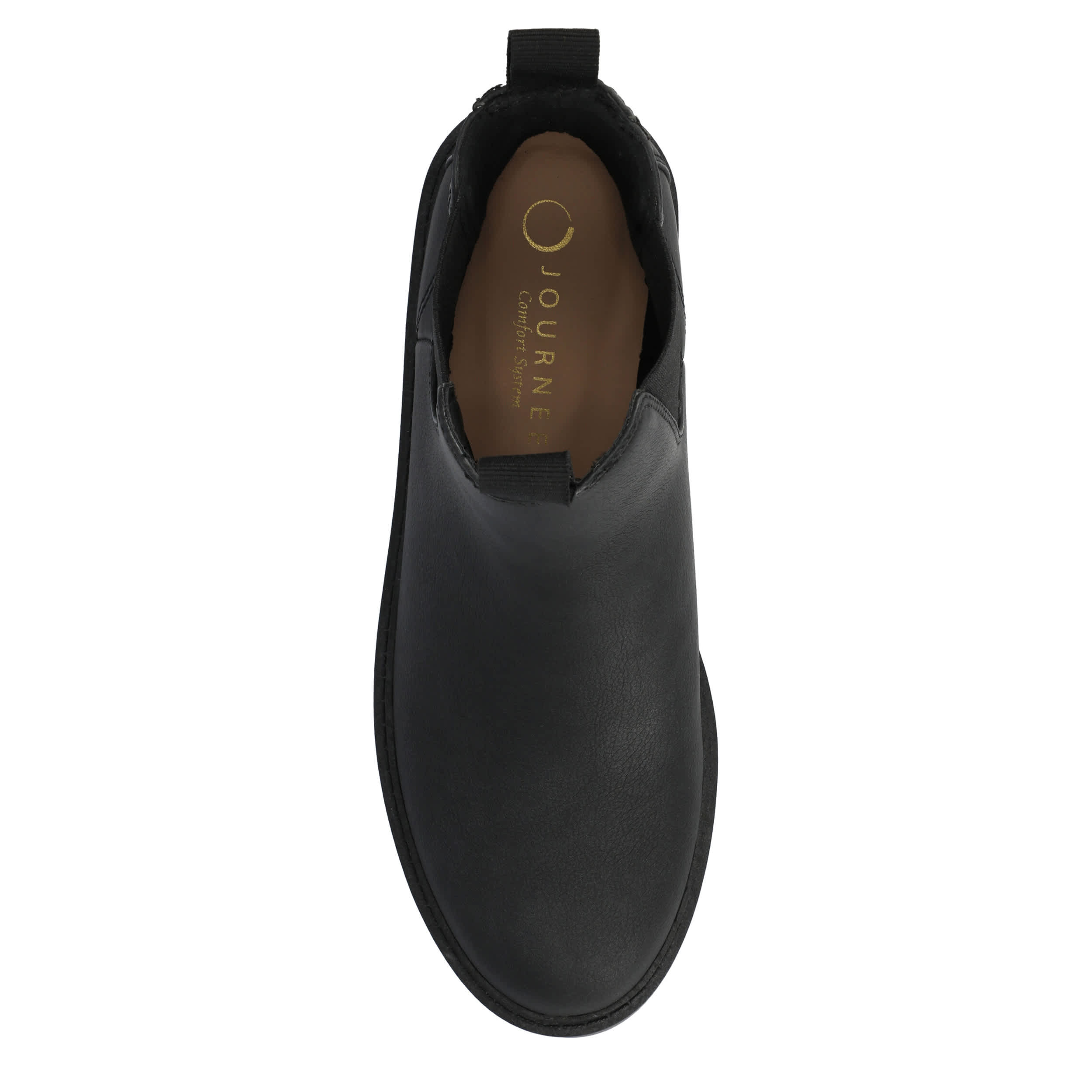 JOURNEE COLLECTION-WOMENS BLANCHE CHELSEA BOOT-BLACK & 