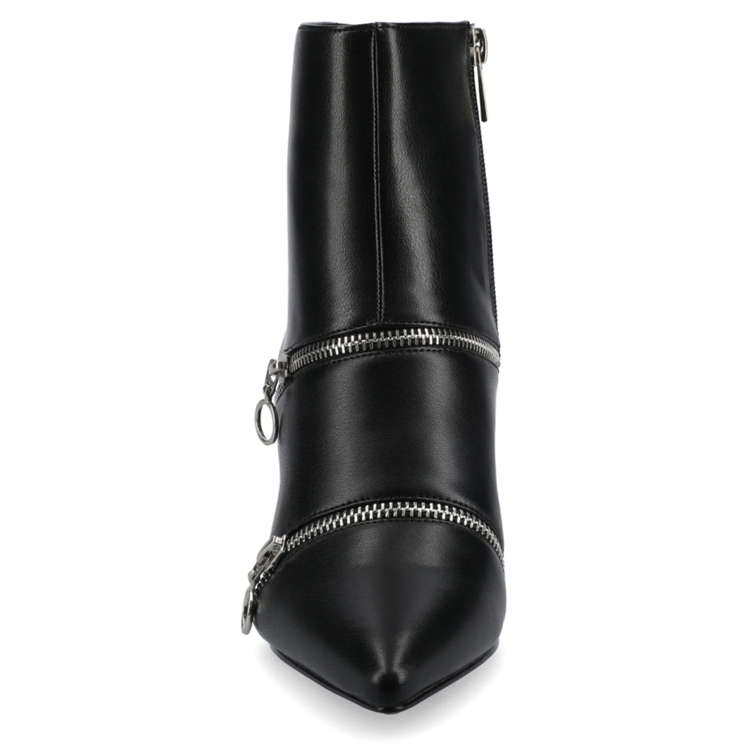 JOURNEE COLLECTION-WOMENS CATOA ANKLE BOOT-BLACK & 