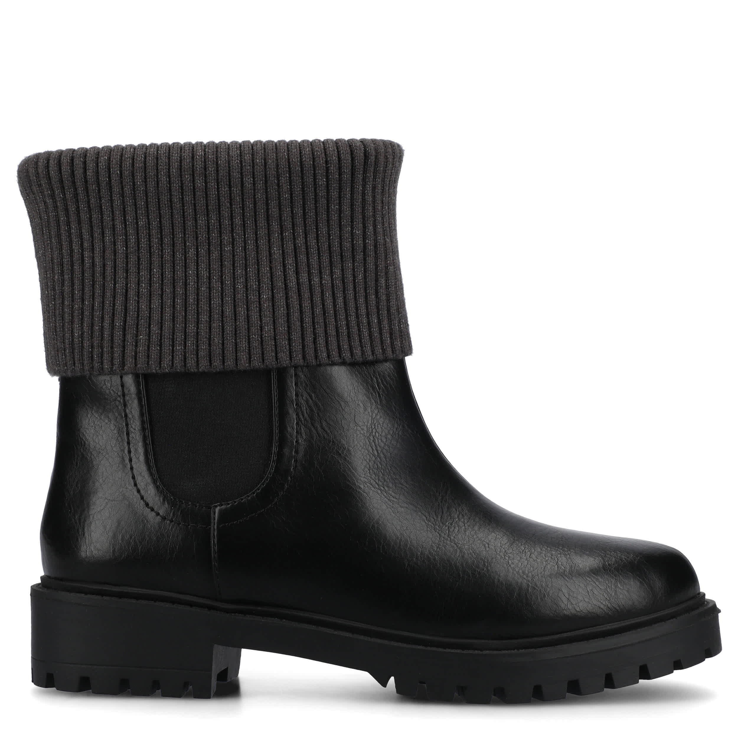 JOURNEE COLLECTION-WOMENS ISABEAU BOOT-BLACK & 