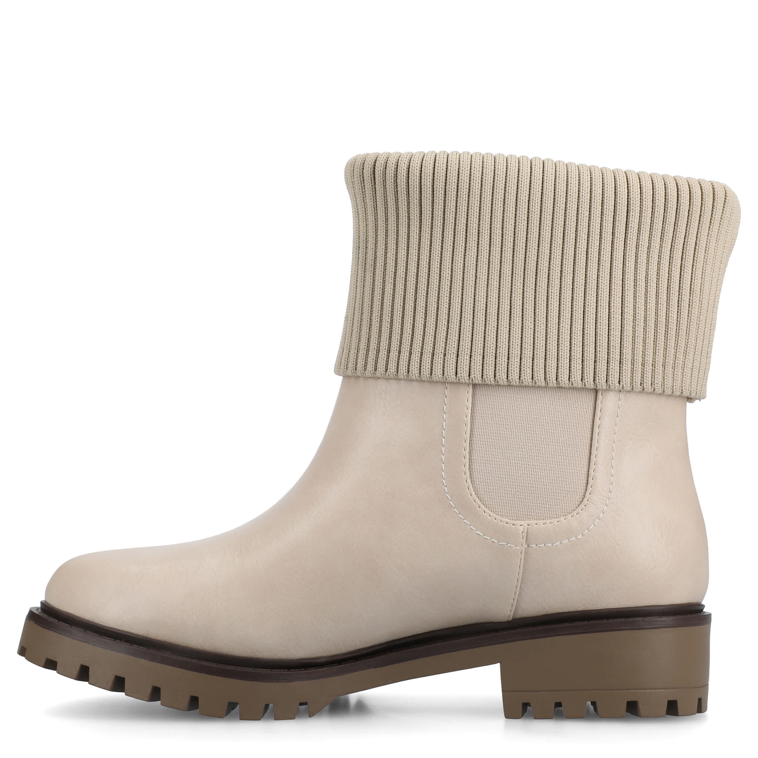 JOURNEE COLLECTION-WOMENS ISABEAU BOOT-BONE & 